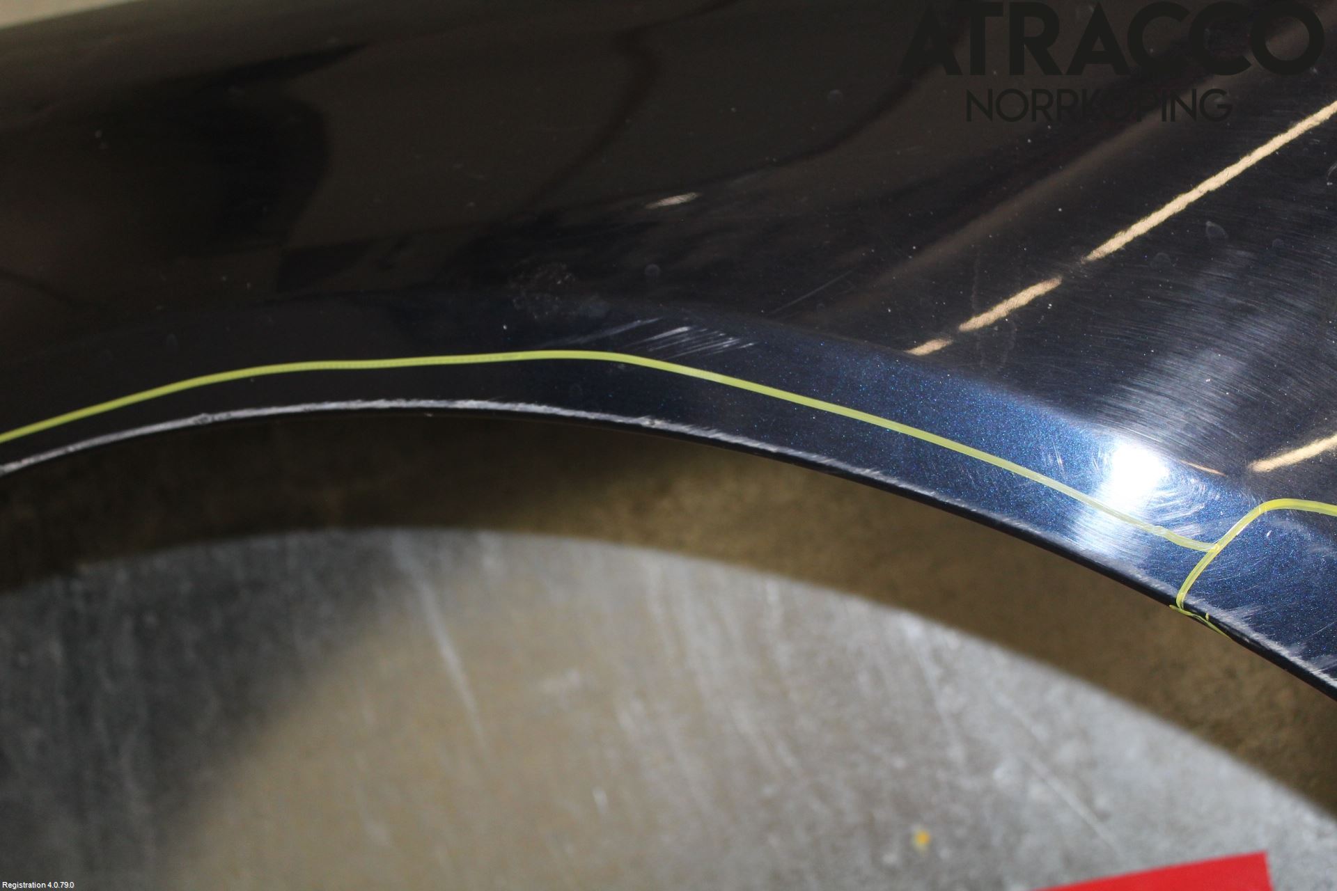 Audi A8/S8 4E  02-09 Skärm Fram Höger