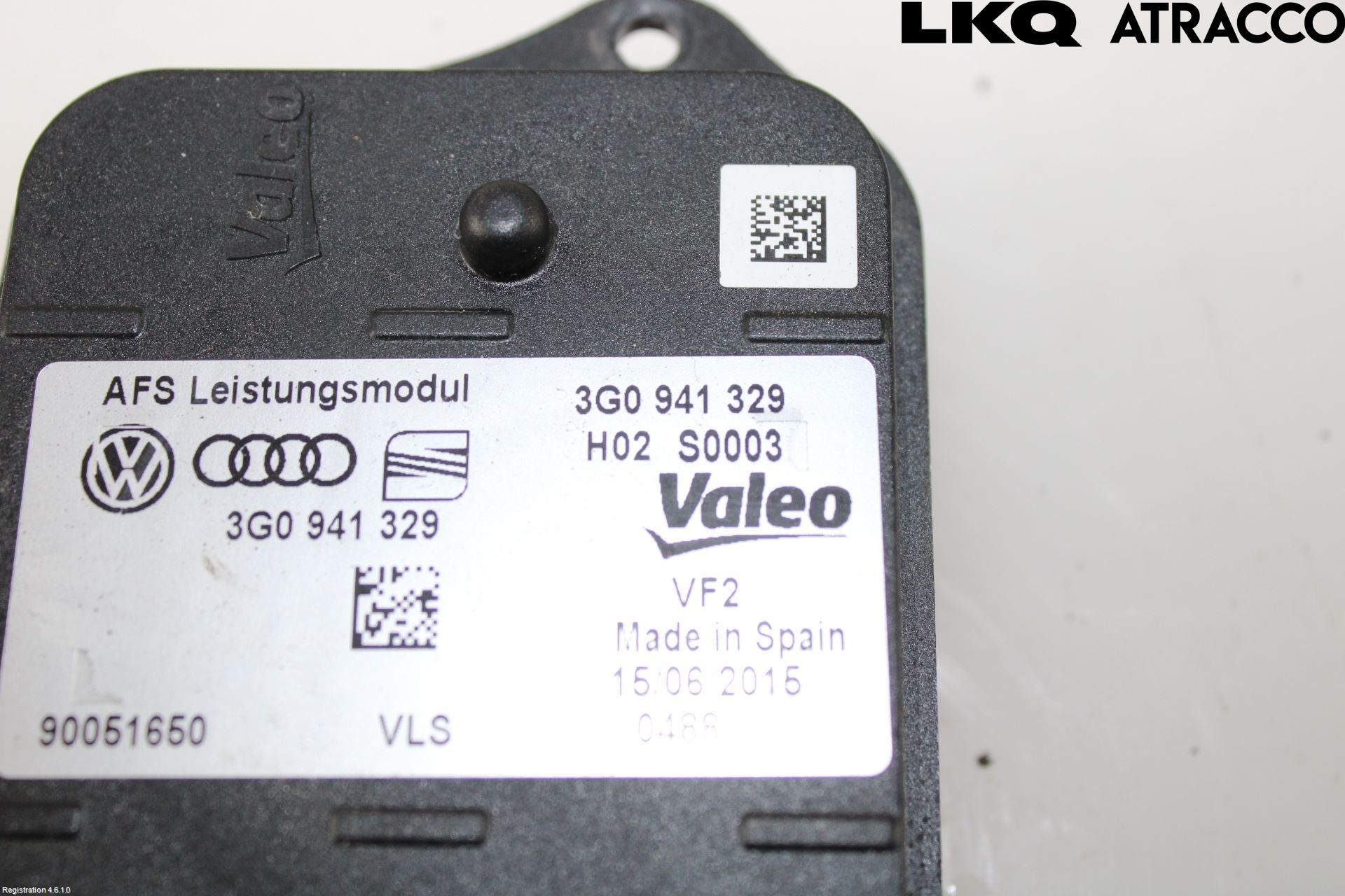 Volkswagen VW PASSAT 15-19 Styrenhet Strålkastare