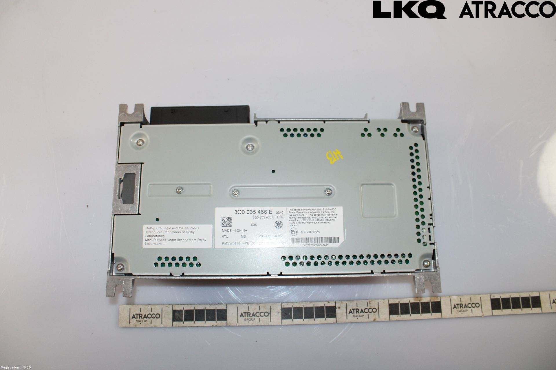 Volkswagen VW TOUAREG CR 18- Radio-Stereo Förstärkare
