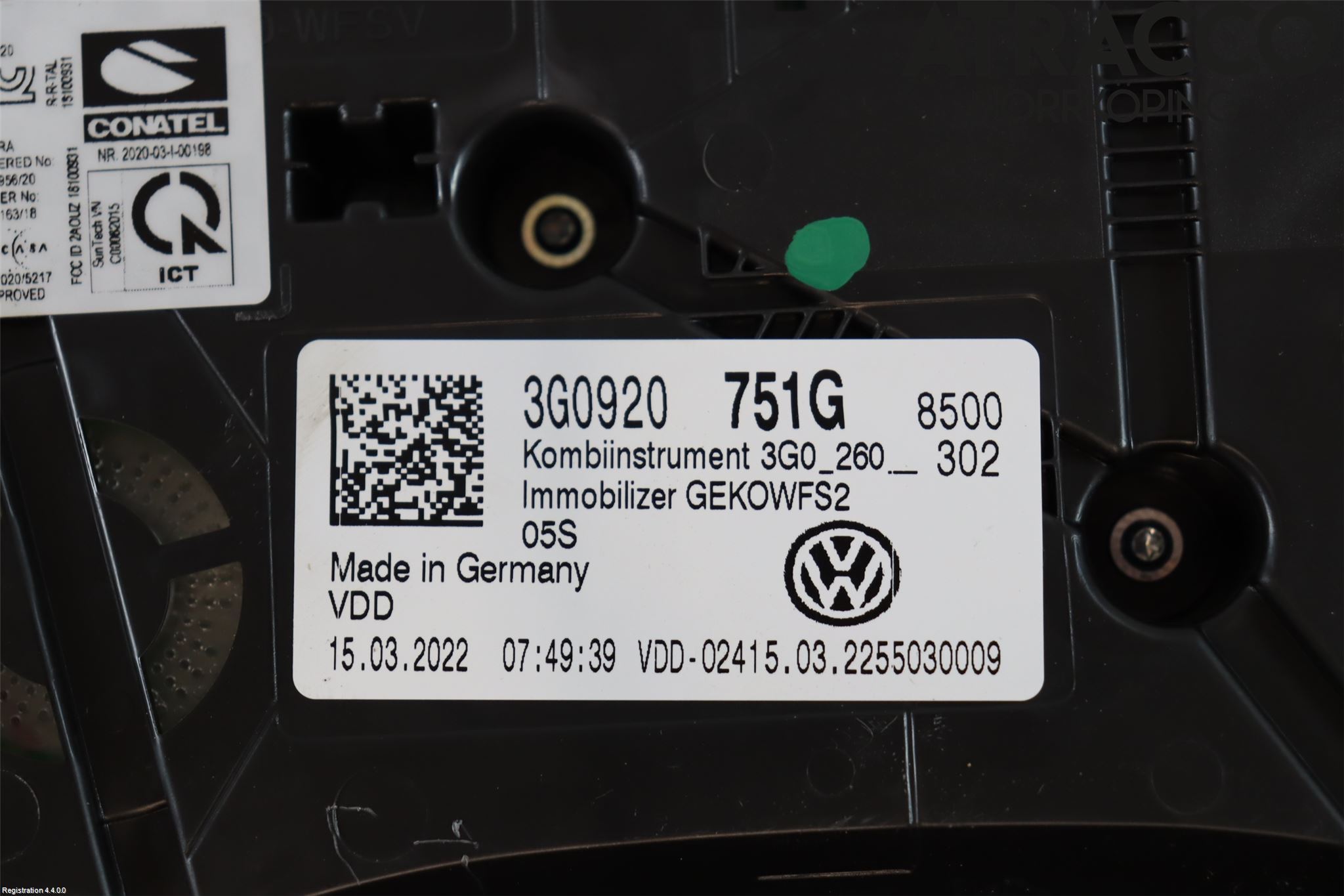 Volkswagen VW PASSAT 20-24 Instrument Komb