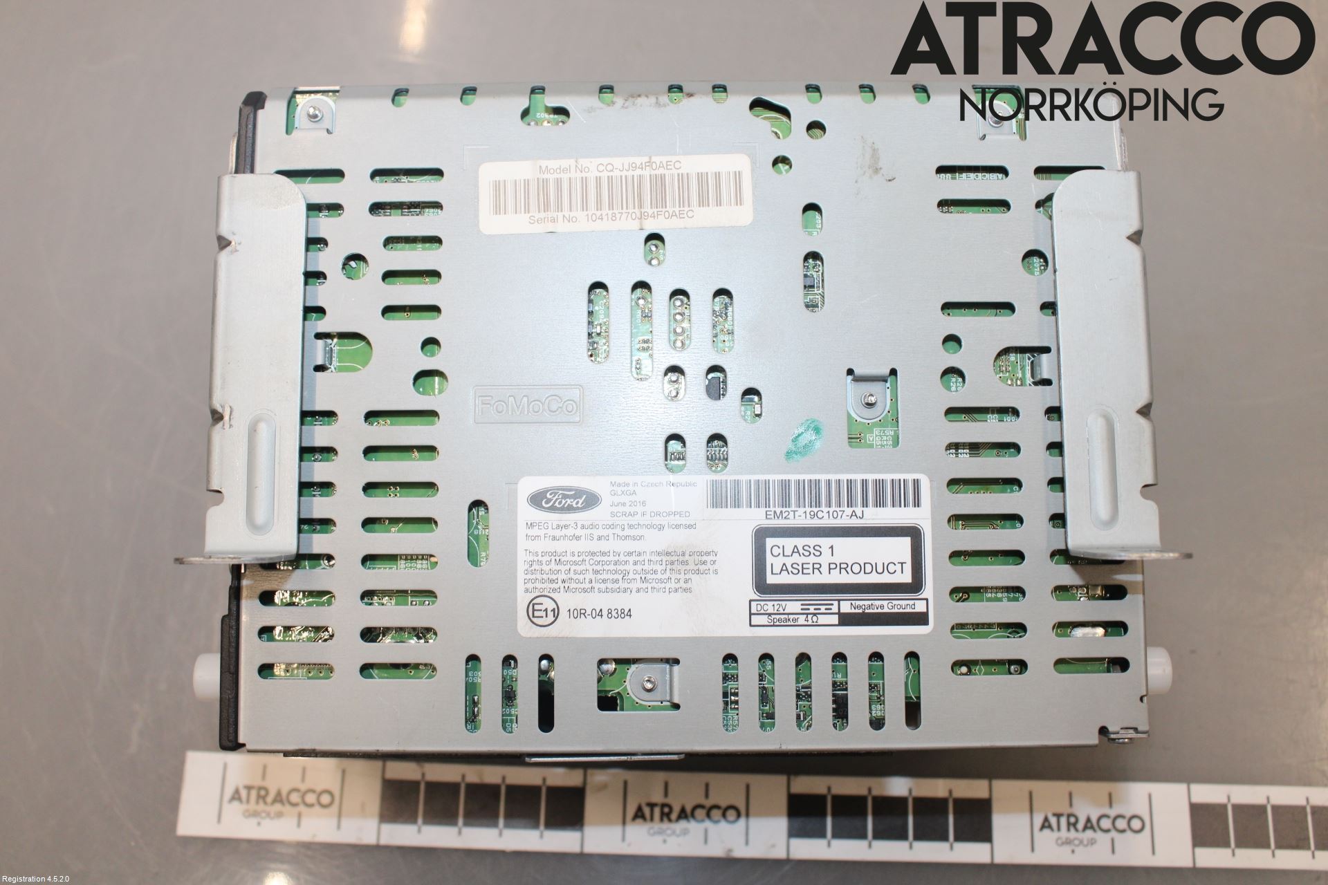 Ford S-MAX 15- Cd Radio - Multimediapanel