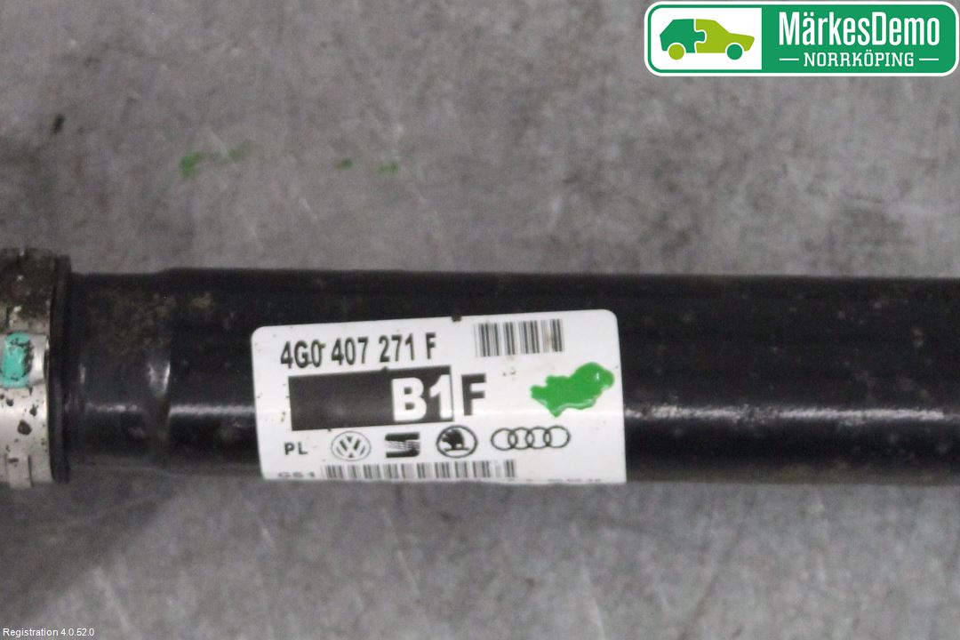 Audi A6/S6 4G 11-18 Drivaxel Fram Höger