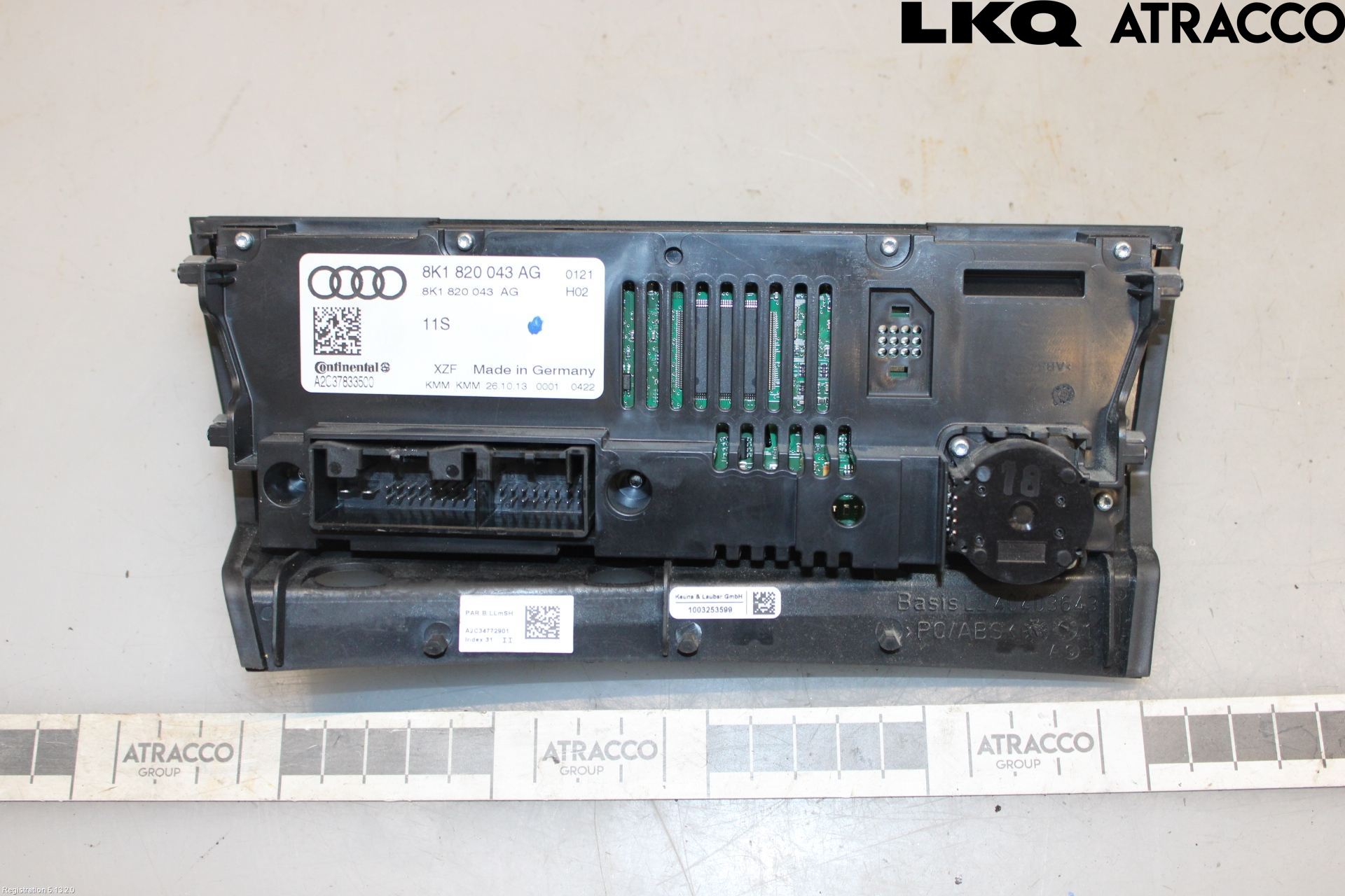 Audi A4 12-15 Värmereglage