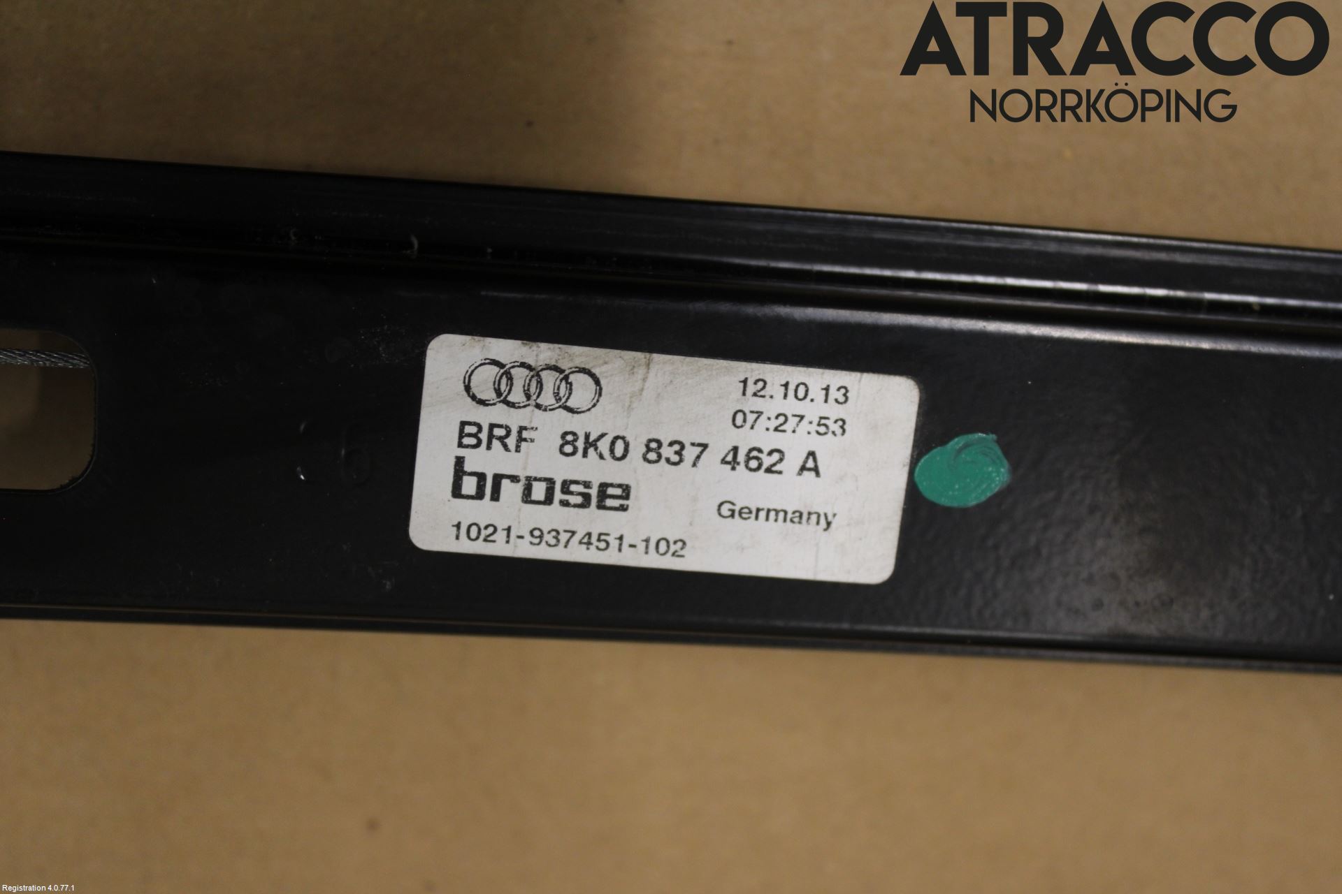 Audi A4 12-15 Fönsterhiss El Kompl