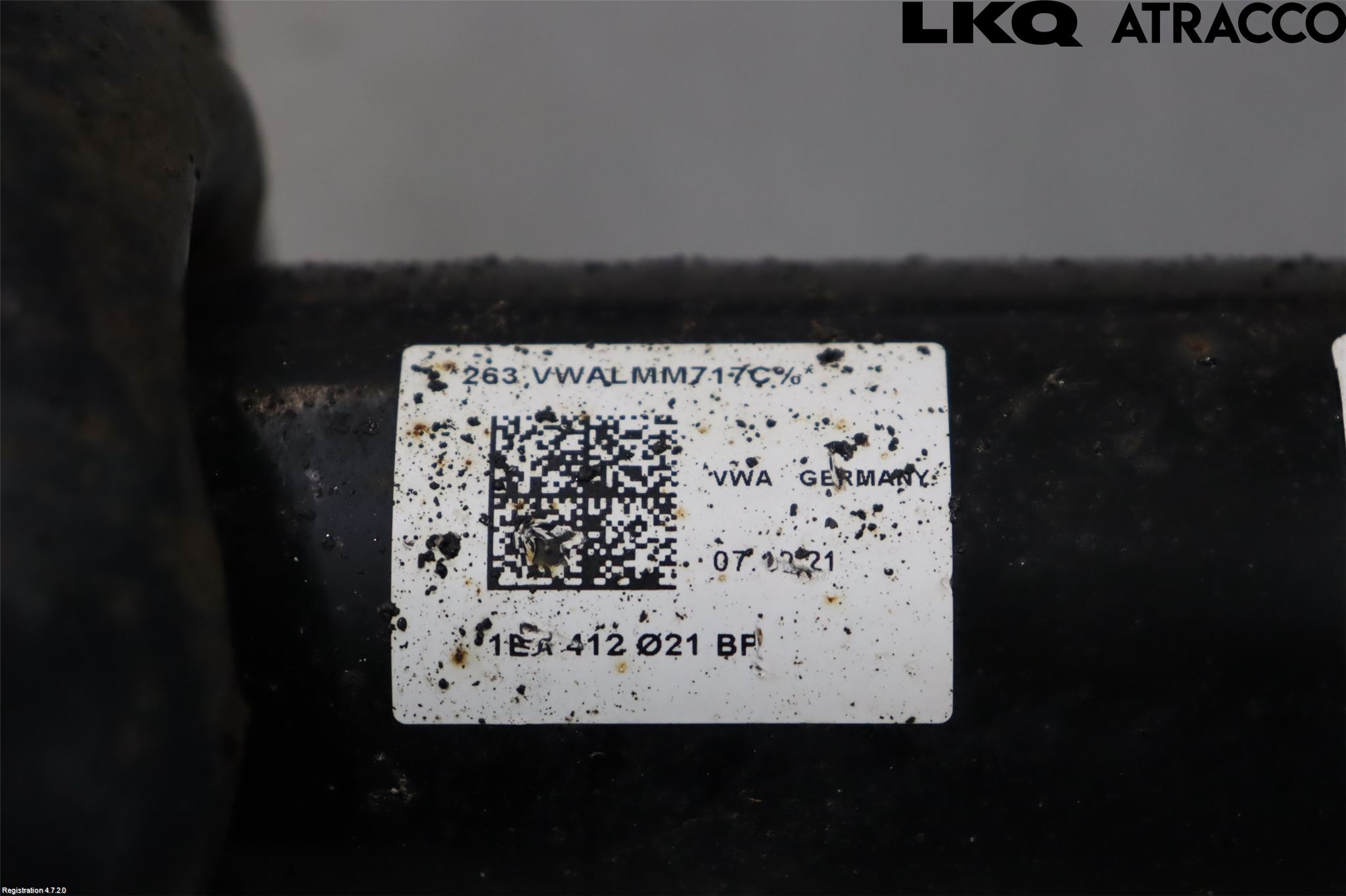 Volkswagen VW ID.4 21- Fjäderben Fram Vänster