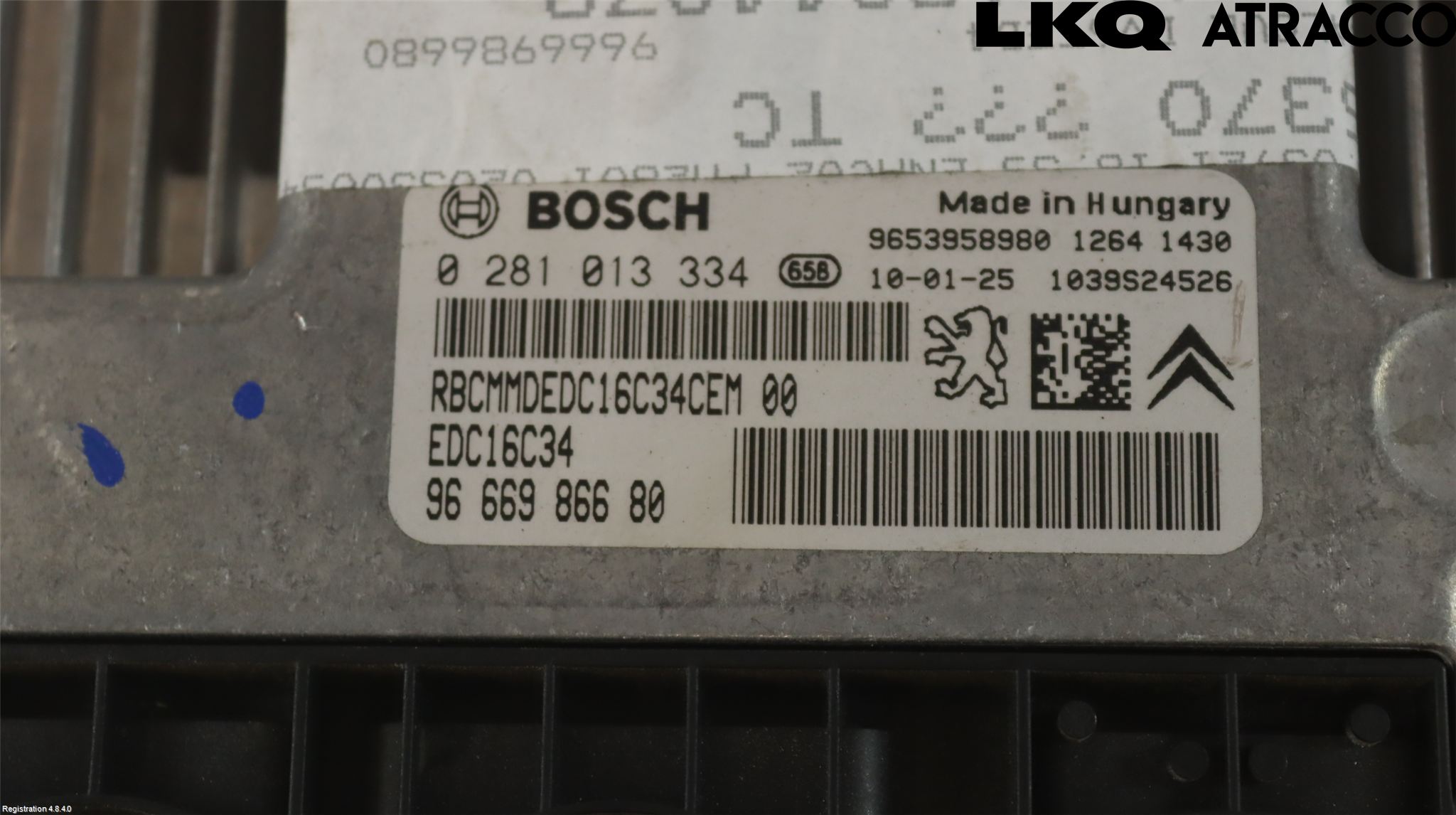 Peugeot 5008 10-16 Styrenhet Inspump Diesel