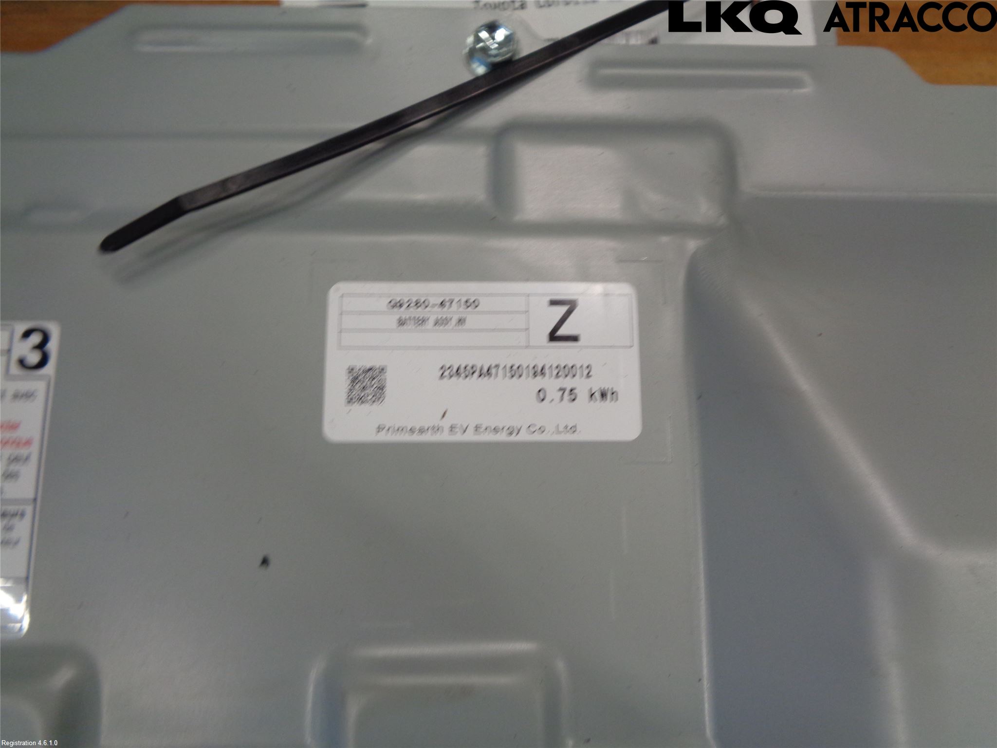 Toyota COROLLA 19- Batteri Högspänning