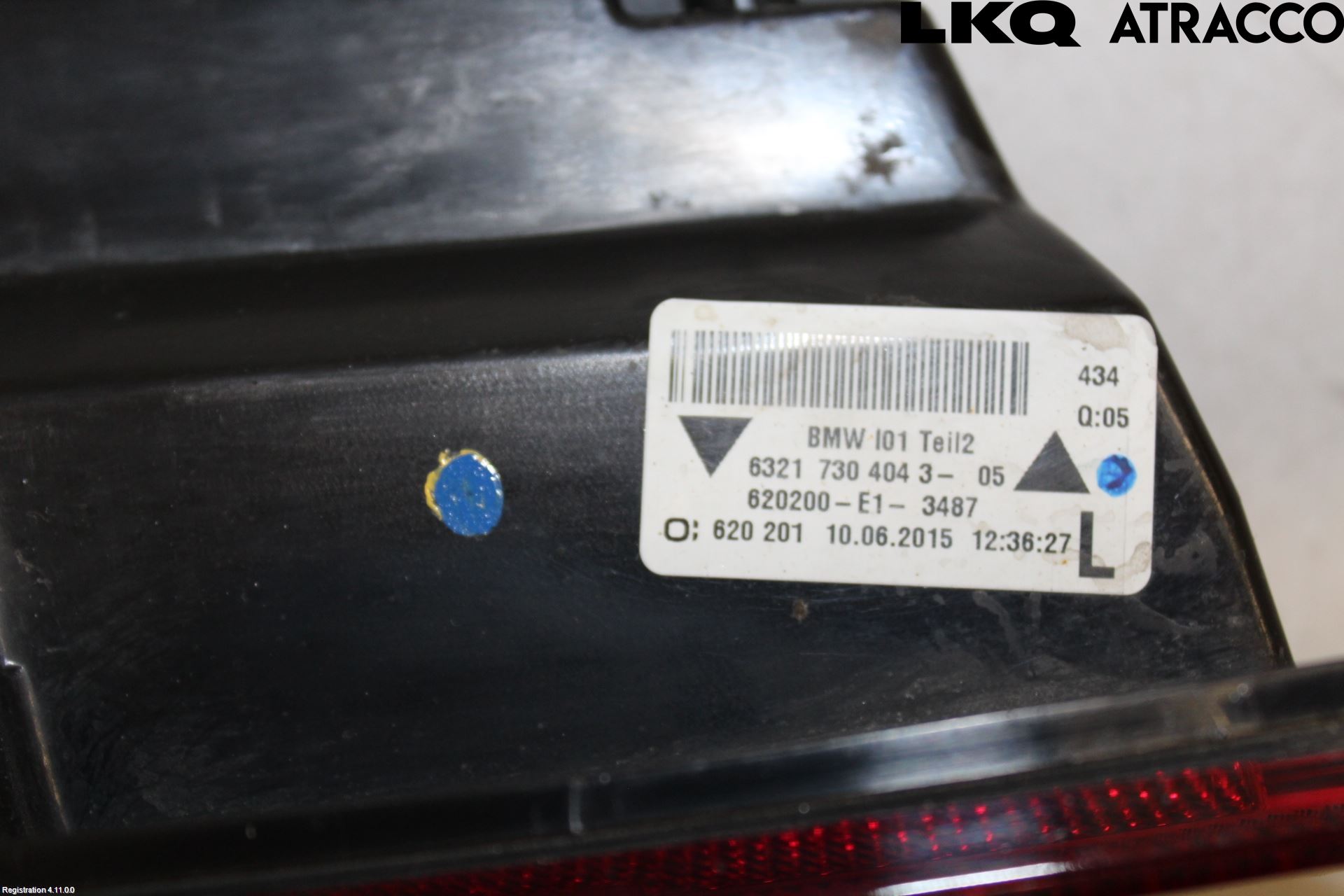 BMW i3 I01 13-22 Bakljus Vänster