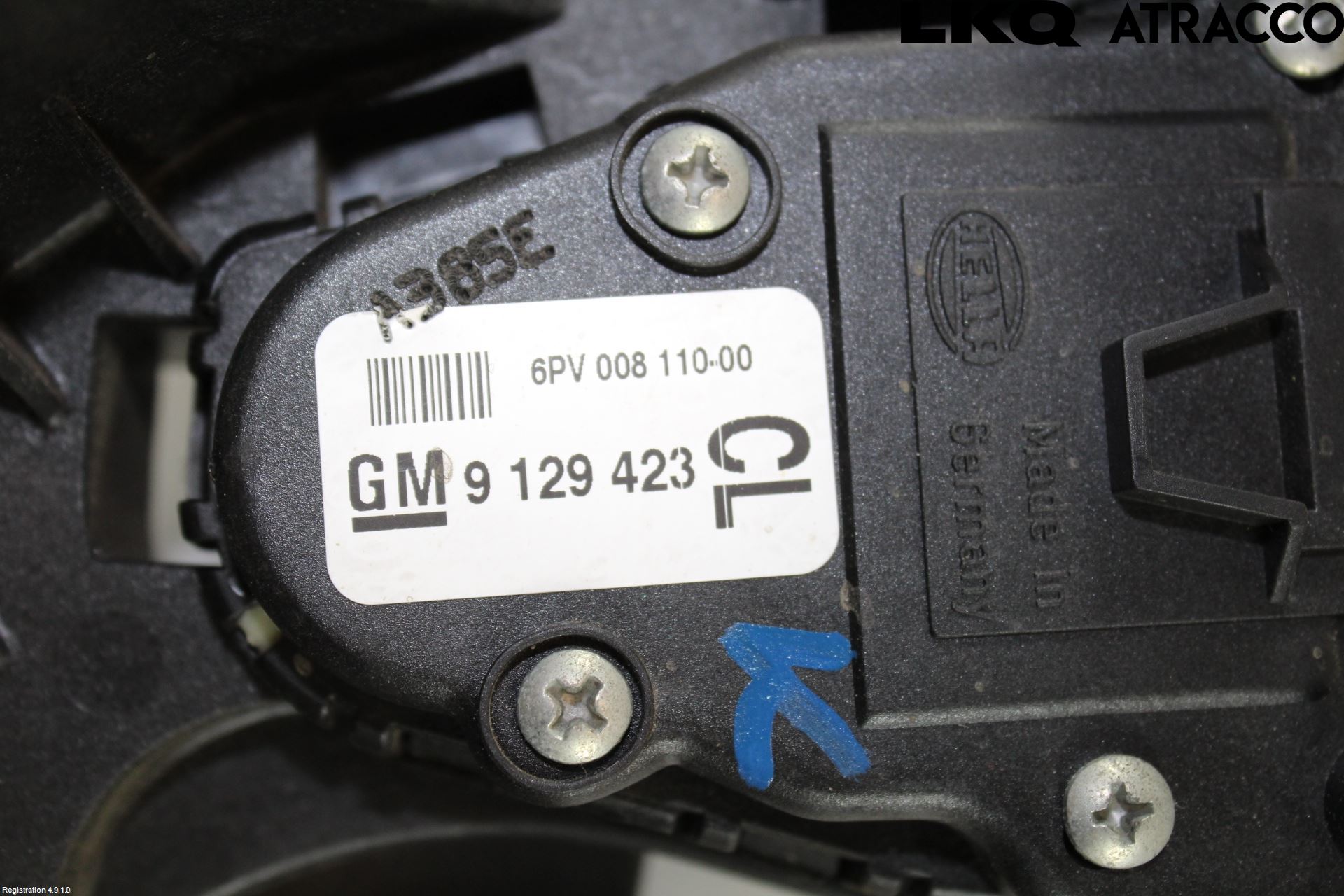 Opel COMBO 02-12 Gaspedal