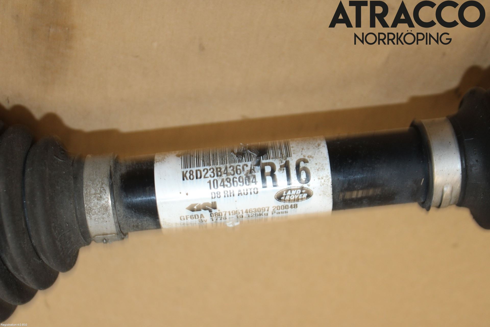 Landrover LAND ROVER RANGE ROVER EVOQUE (L551) 19- Drivaxel Fram Höger