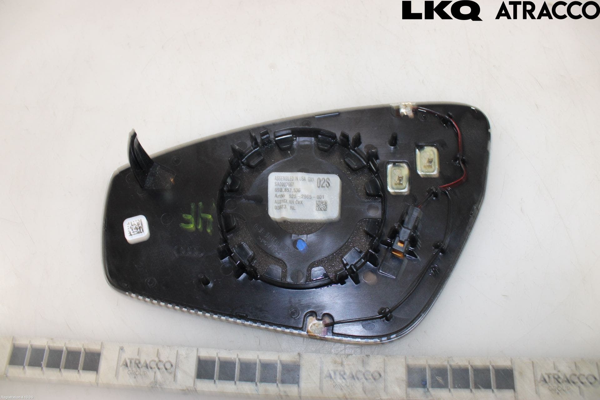 Audi Q4 E-TRON FZ 22- Spegelglas Hö