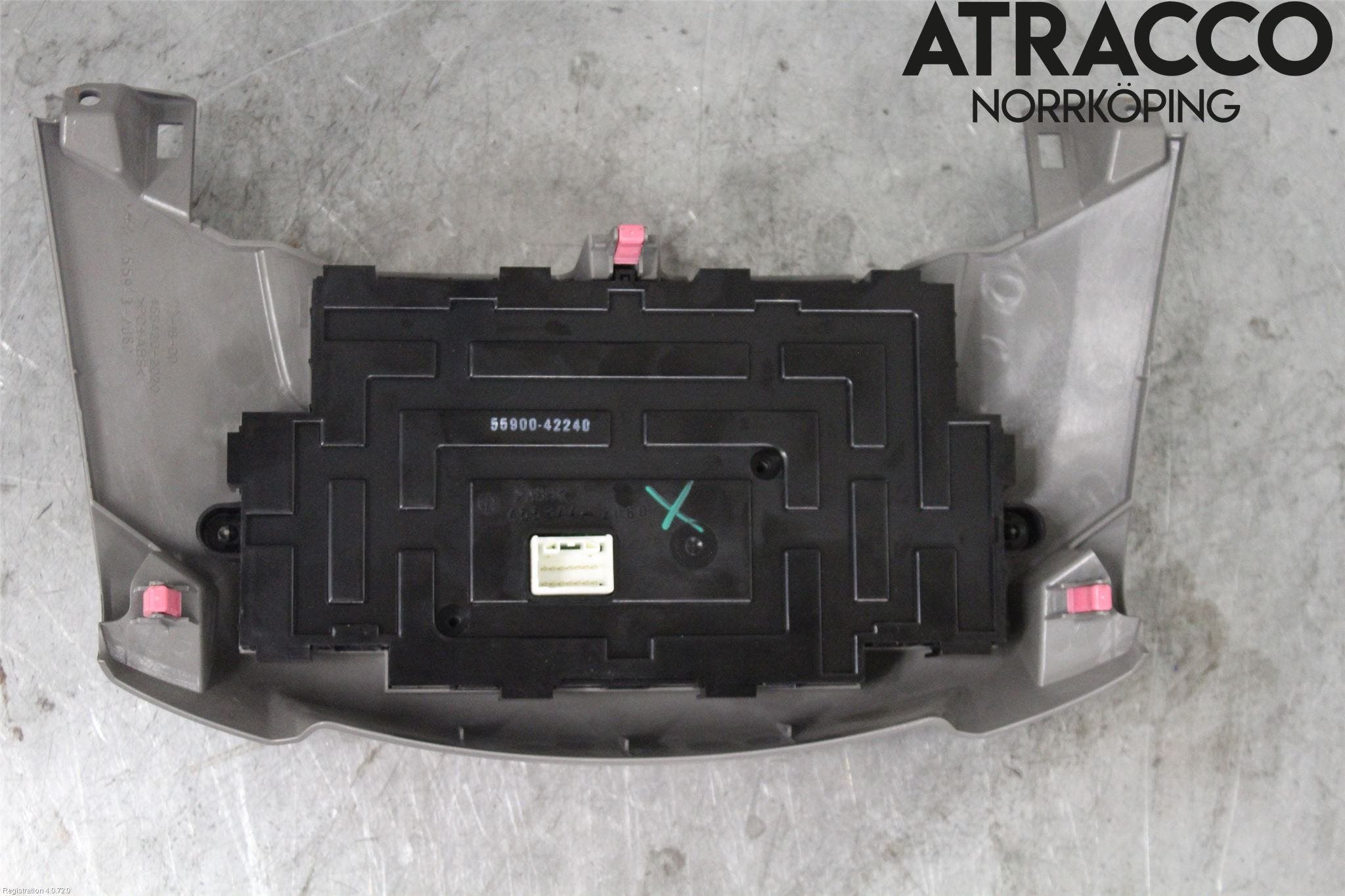 Toyota RAV 4 06-12 Värmereglage