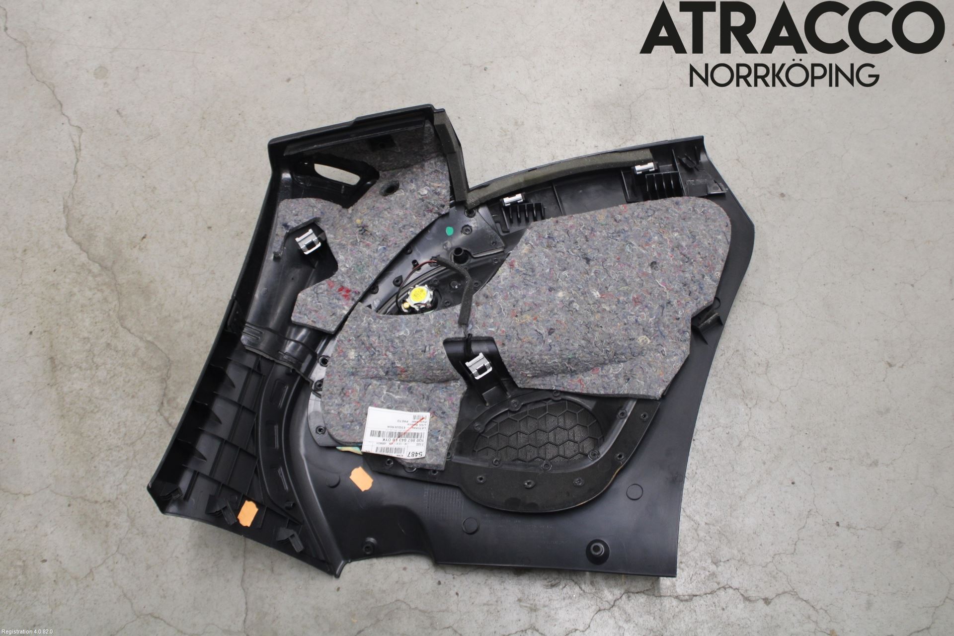 Volkswagen VW EOS  11- Inredning Sidoklädsel