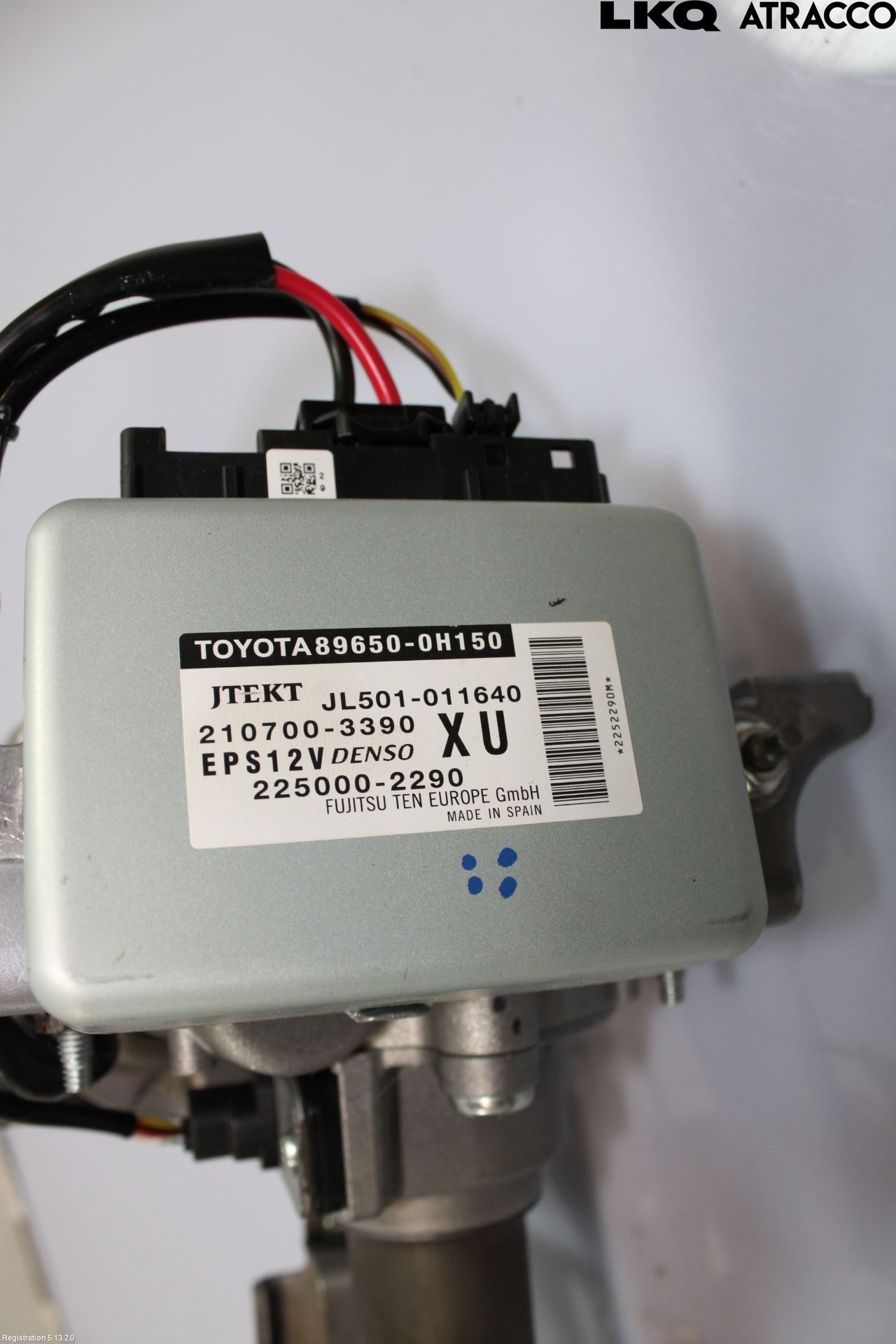 Toyota AYGO 15-21 Rattaxelagg Med Inb Servo