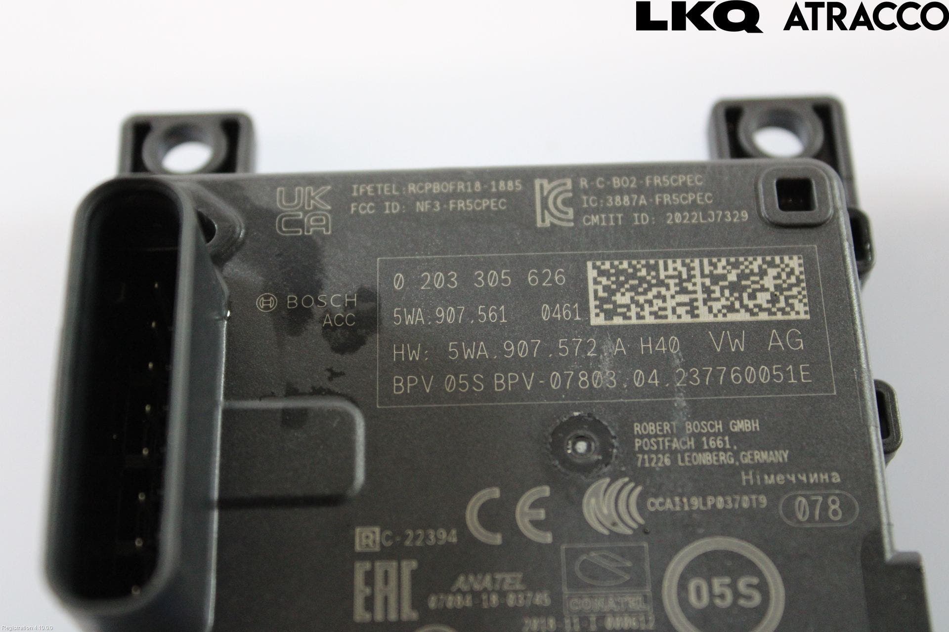 Volkswagen VW GOLF / E-GOLF VIII 20- Sensor Adaptiv Farthållare