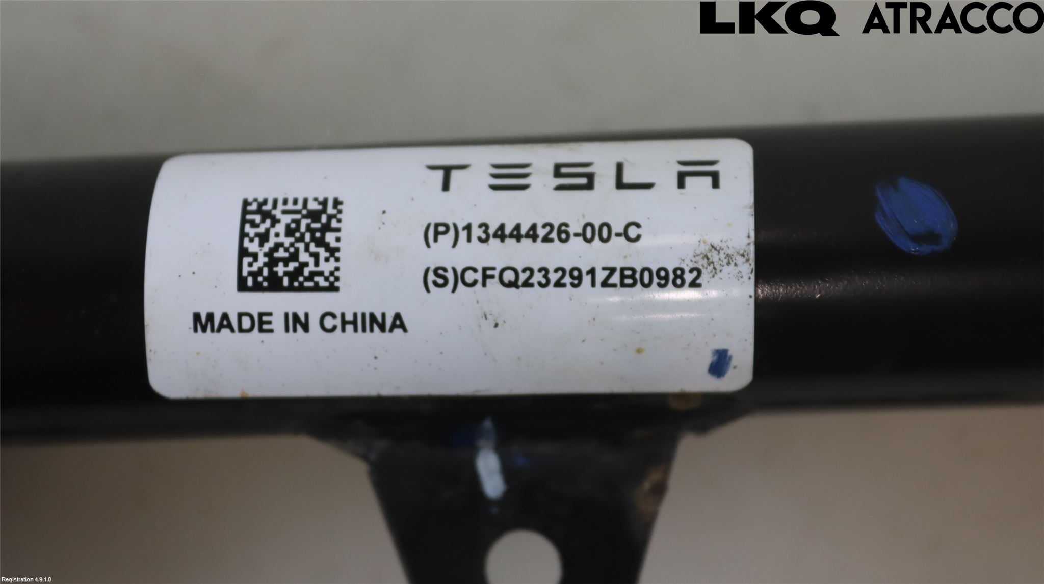 Tesla MODEL 3 17- Bärarm Bak Övre Vänster