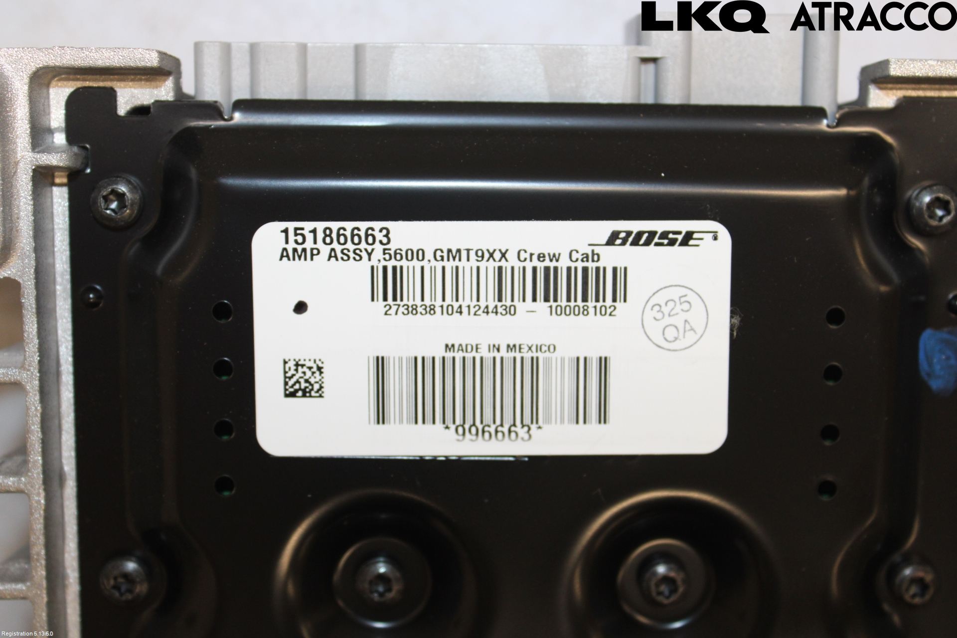 Chevrolet AVALANCHE Radio-Stereo Förstärkare