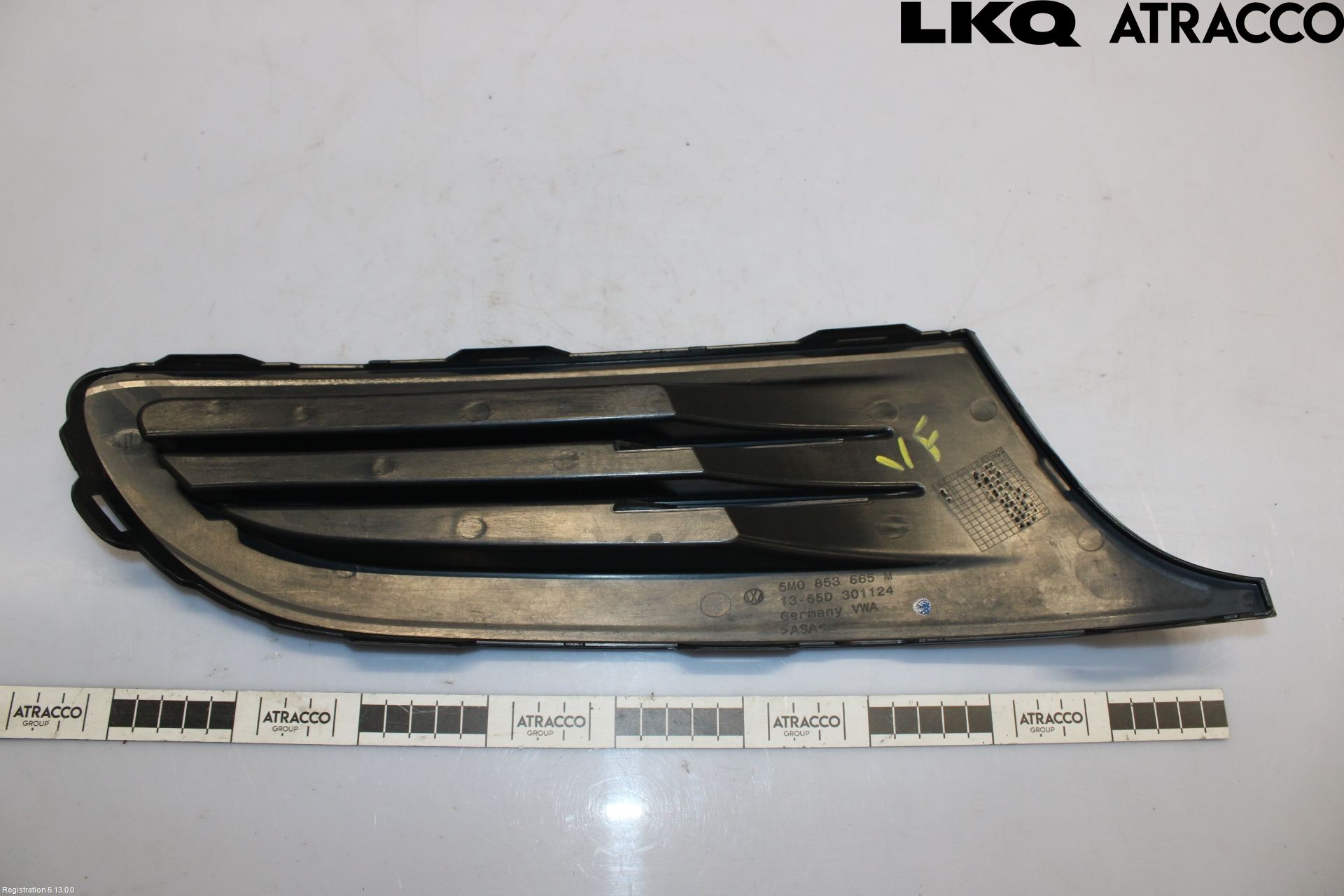 Volkswagen VW GOLF PLUS/CROSS GOLF 04-14 Grilldel Vänster