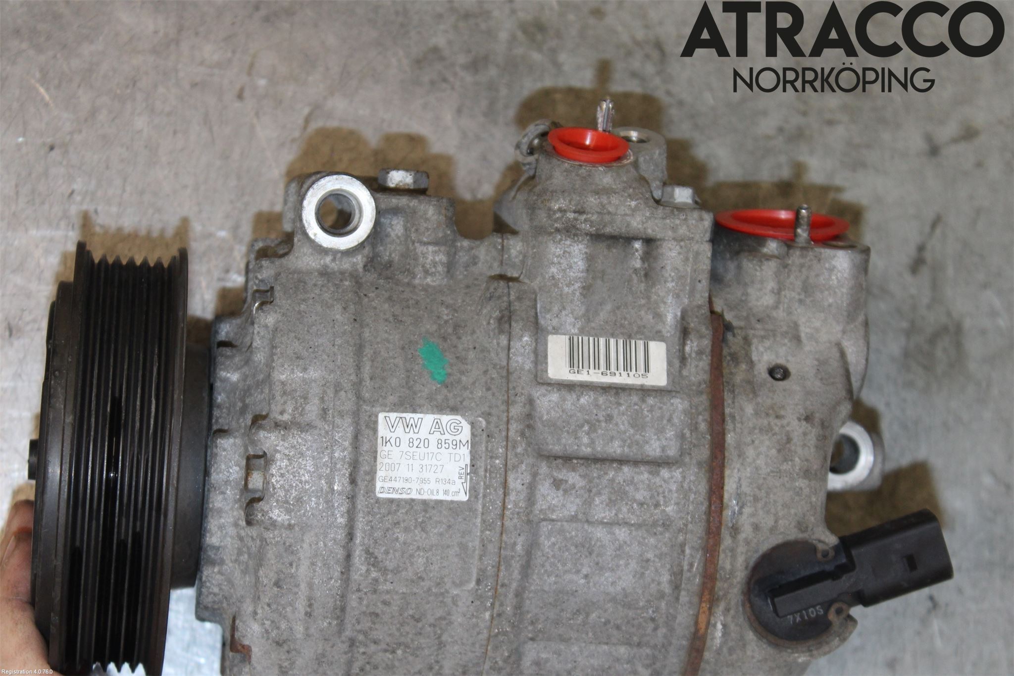 Volkswagen VW CADDY      04-10 Ac Kompressor