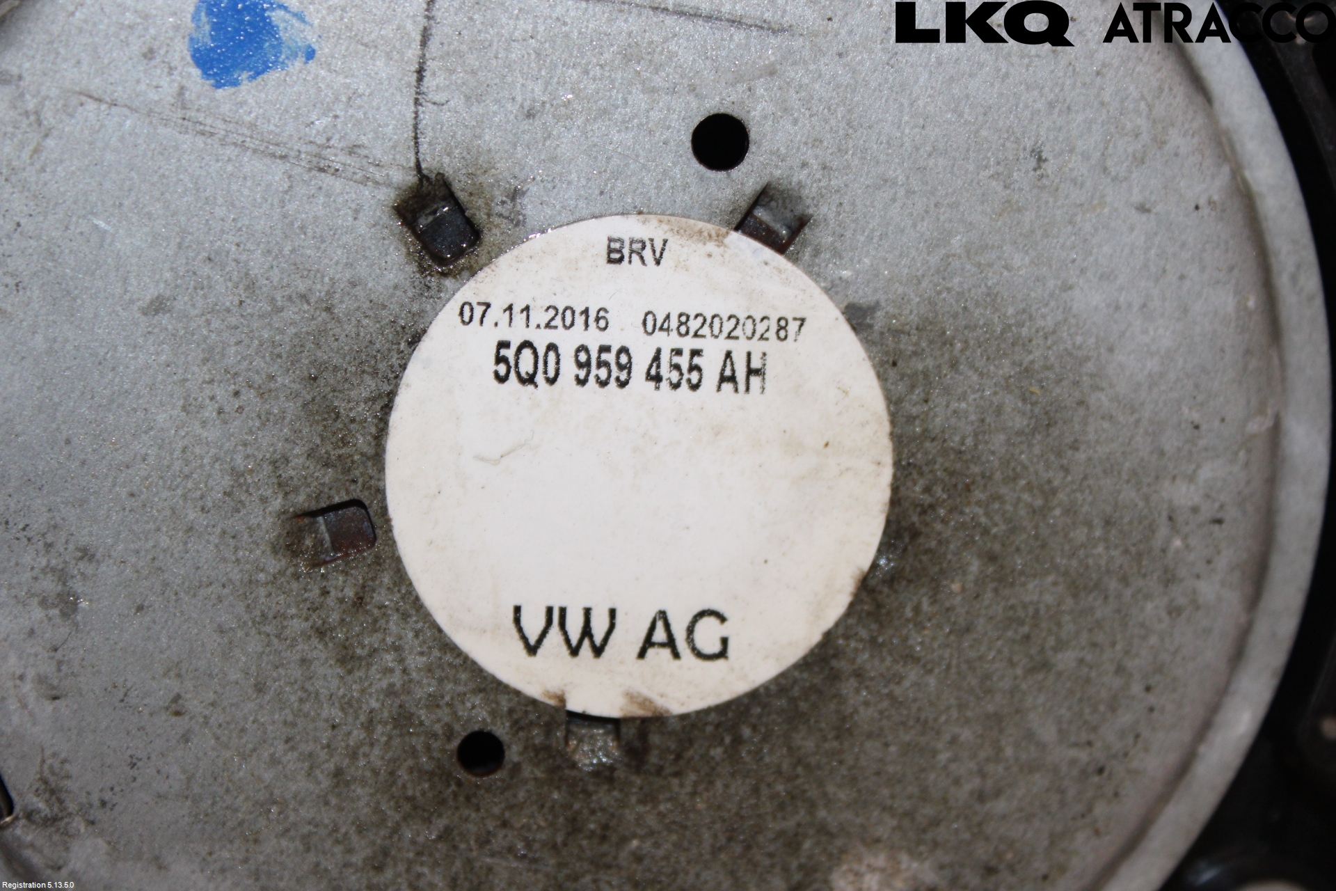 Volkswagen VW TIGUAN 16-24 Kylfläkt El