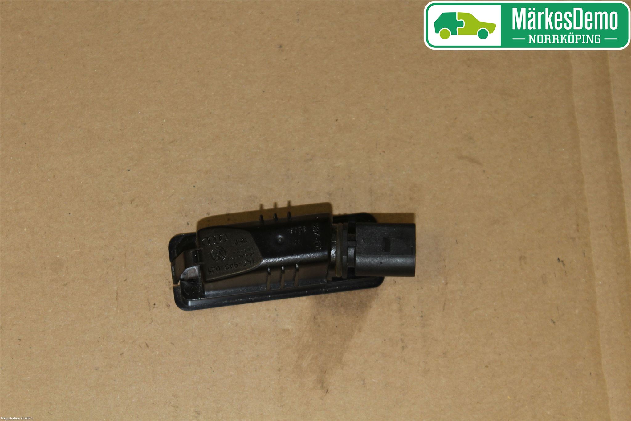 Volkswagen VW GOLF / E-GOLF VII 13-20 Skylt Belysning