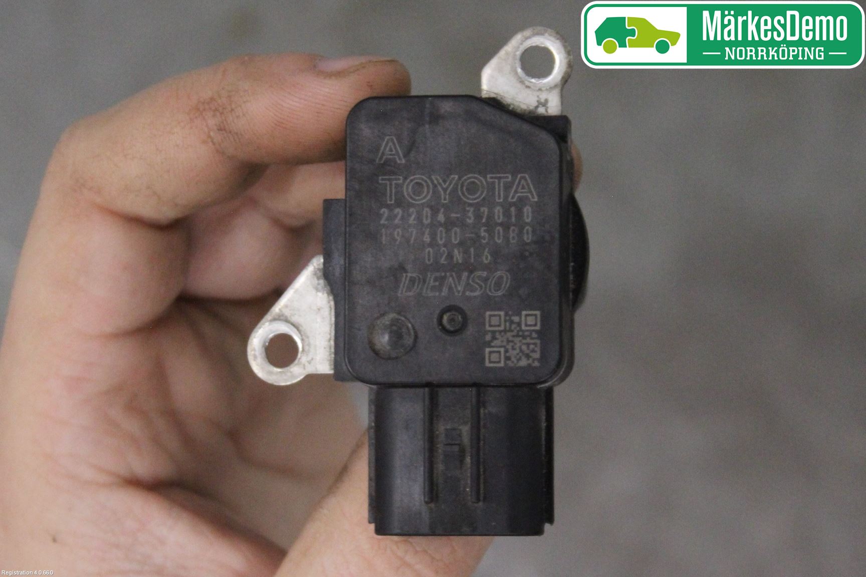 Toyota iQ Injluftmassamätare