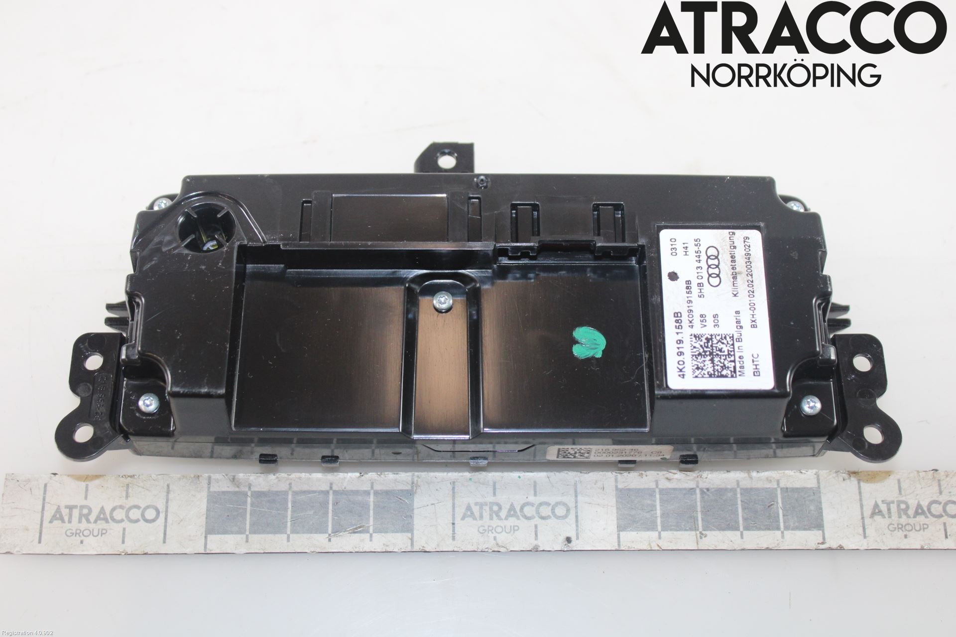 Audi E-TRON, S GE 19- Värmereglage