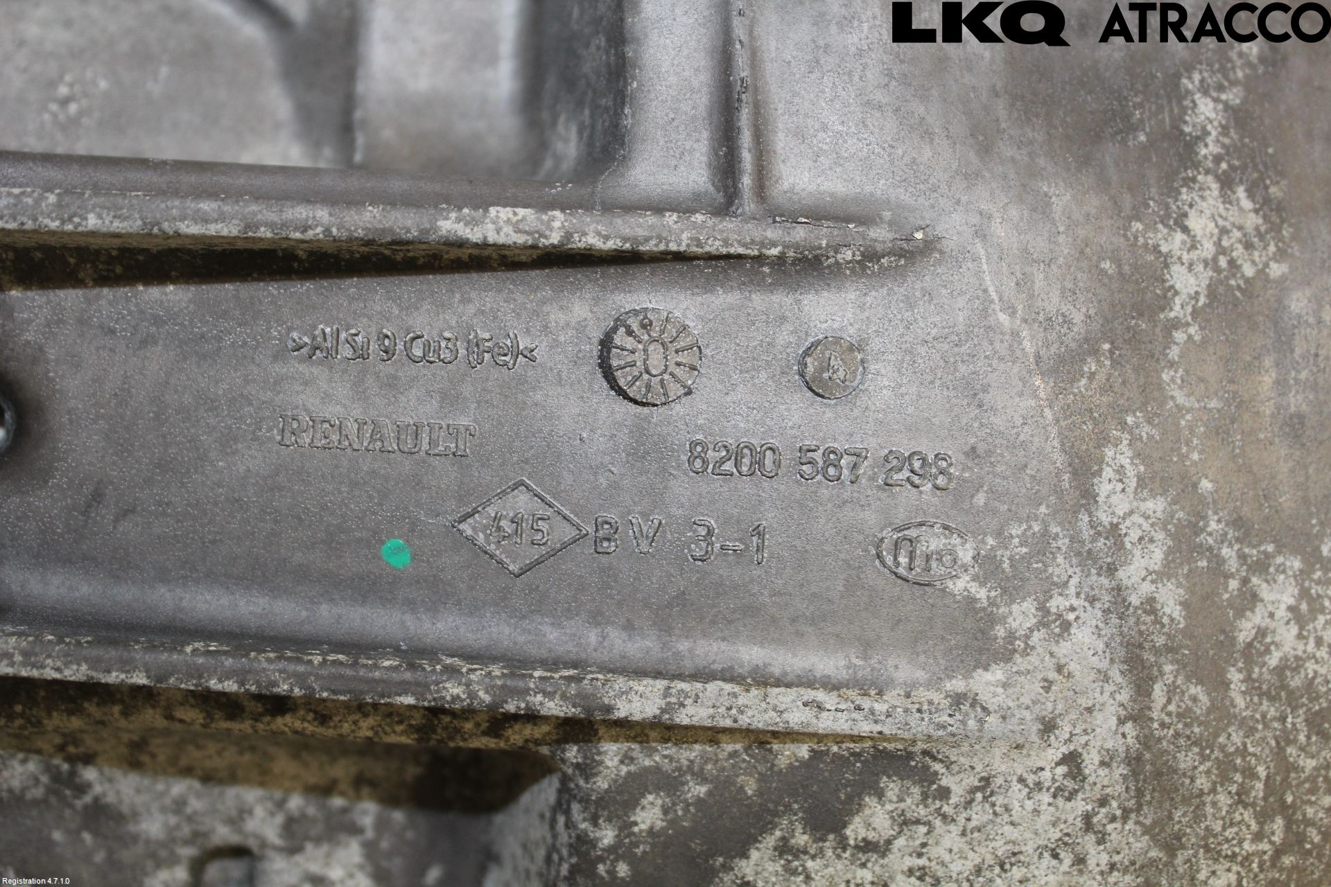 Renault CLIO III  09-12 Oljetråg