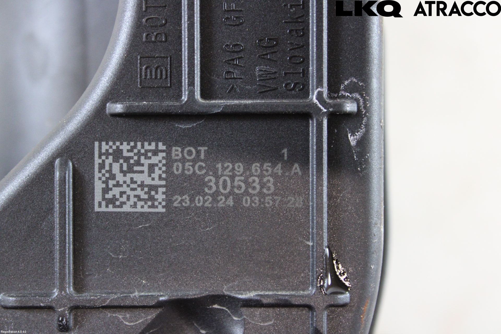 Skoda FABIA 22- Laddluft-Intercoolerrör