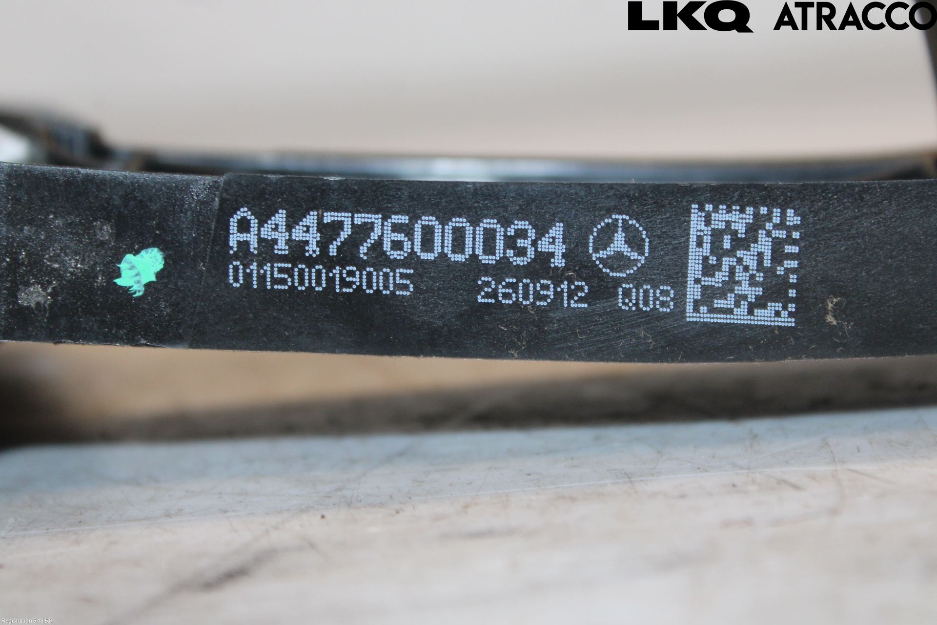 Mercedes-Benz MB VITO/V-KLASS (W640,W447,W448) 14- Dörrhandtag Yttre Vä