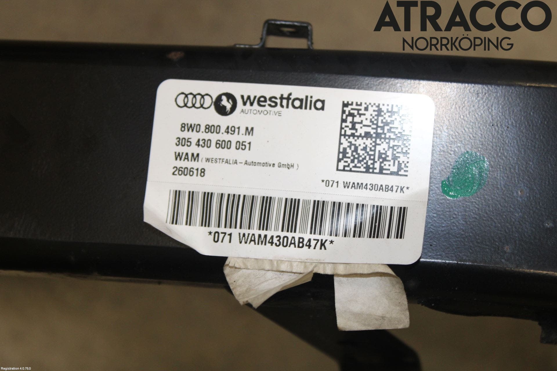 Audi A5 17- Dragkrok