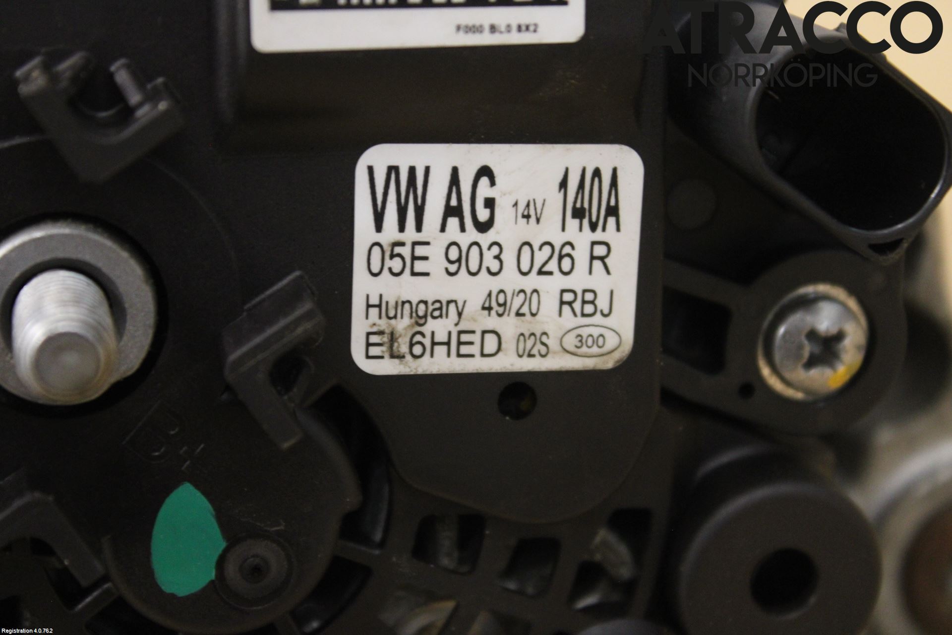 Volkswagen VW GOLF / E-GOLF VIII 20- Generator