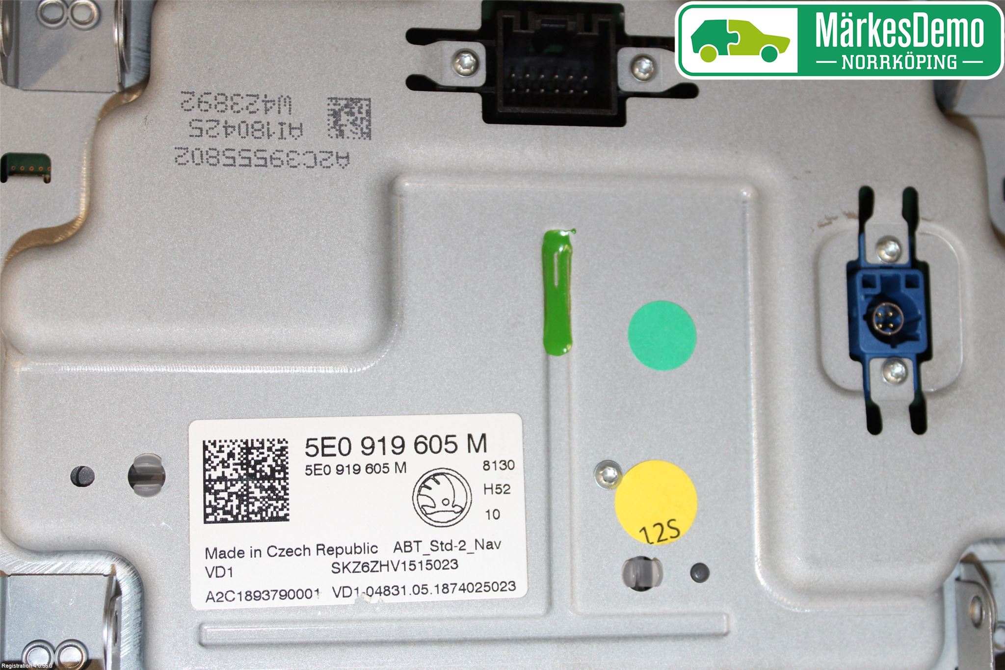 Skoda OCTAVIA (5E) 13-20 Multifunktionsdisplay
