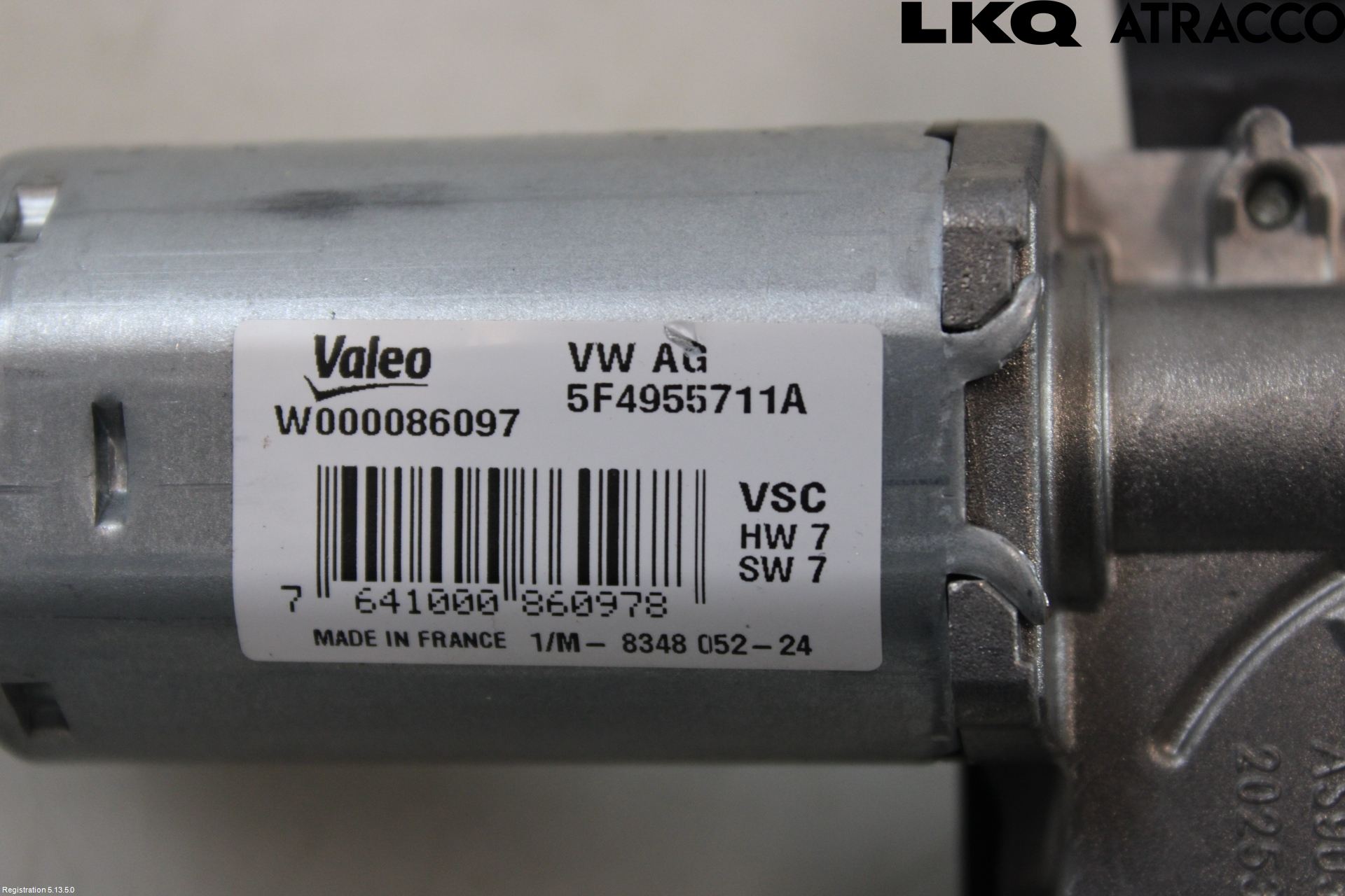 Skoda KODIAQ 17-24 Torkarmotor Baklucka