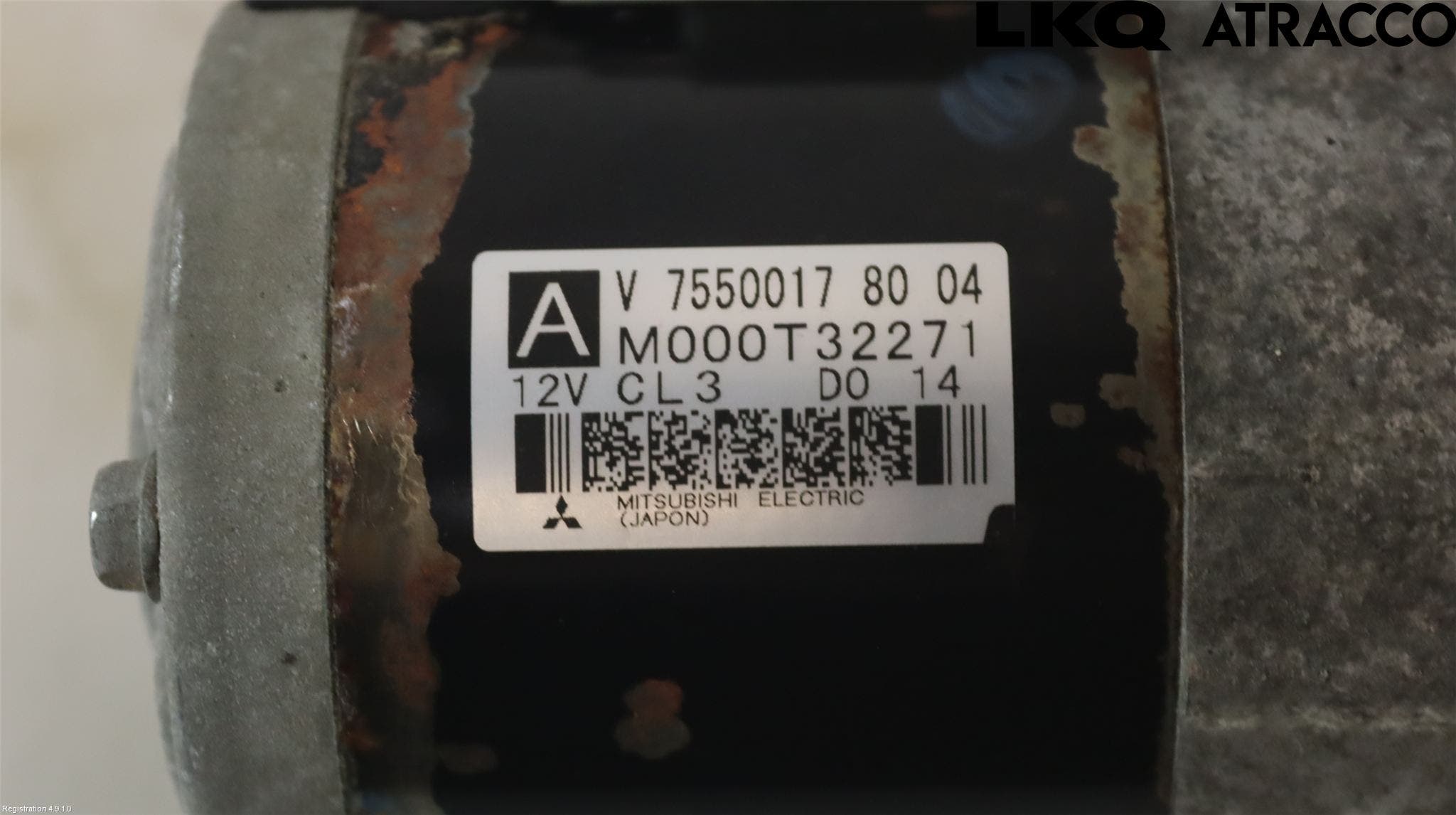 Citroen C4 GRAND PICASSO 07-13 Startmotor