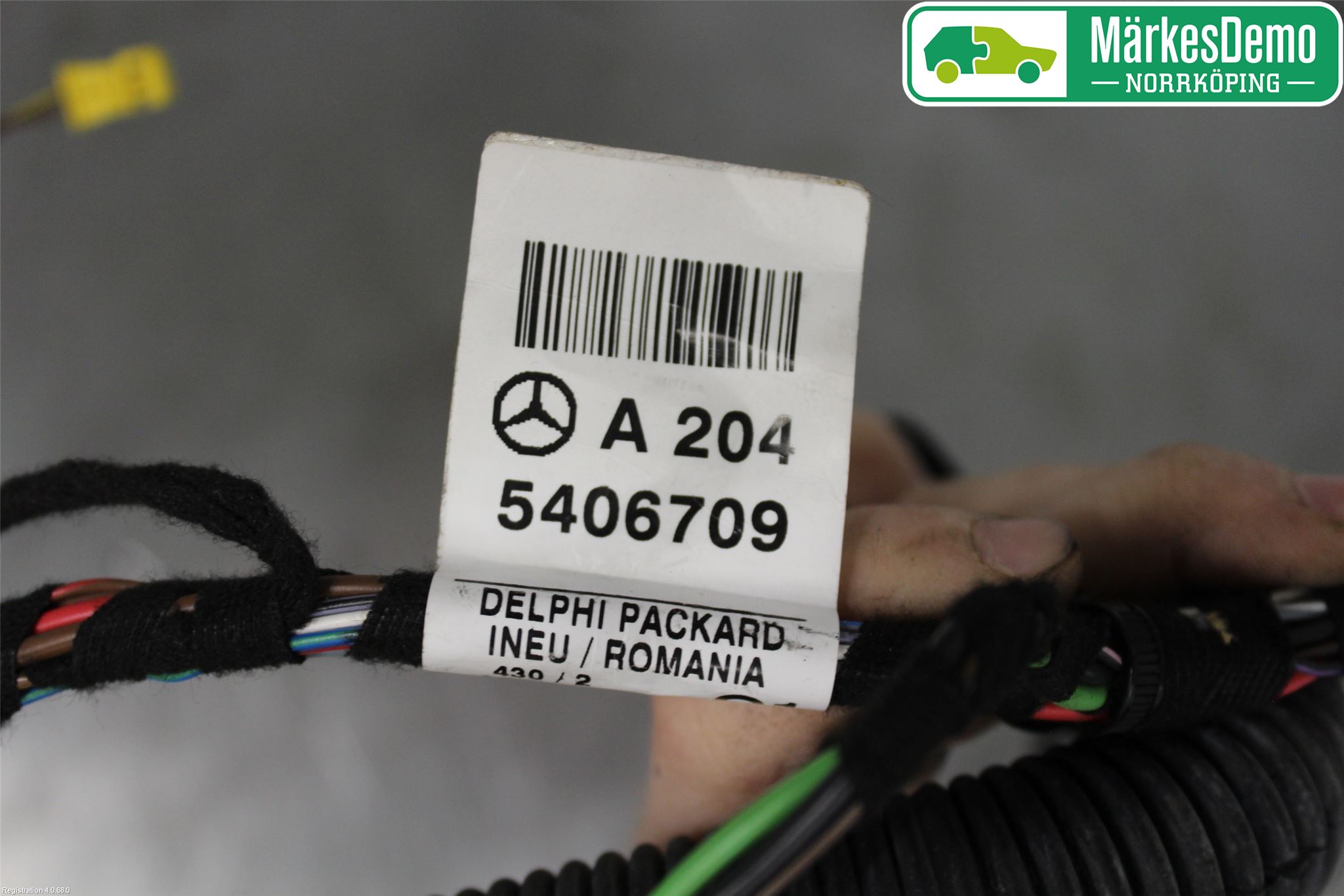 Mercedes-Benz MB C-KLASS (W204) 07-15 Kabelhärva