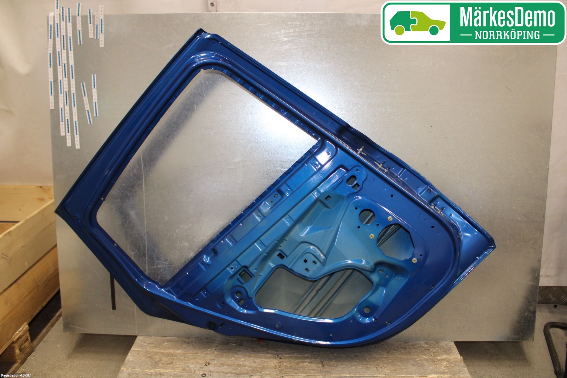 Renault CLIO III  09-12 Dörr Bak Vänster