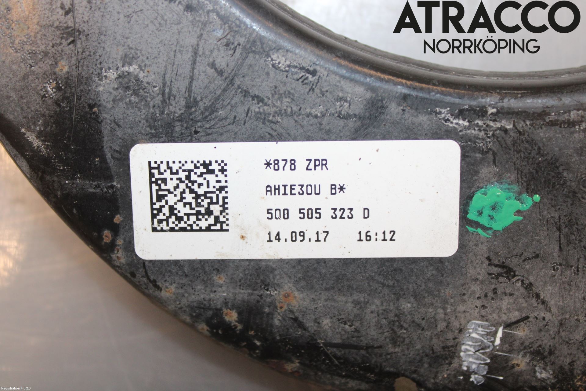 Audi A3/S3 8V 13-20 Bärarm Bak Övre Höger