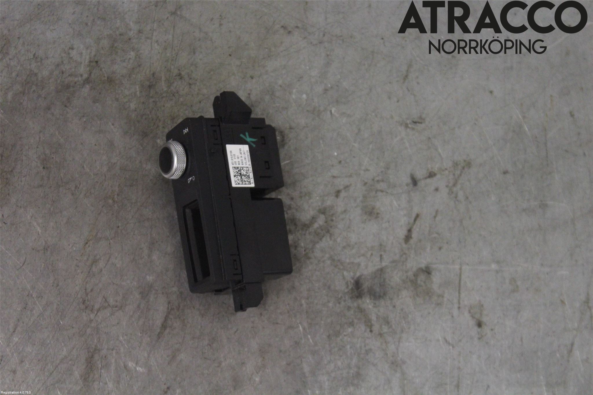 Audi R8 Strömställare Fader-Högtalare