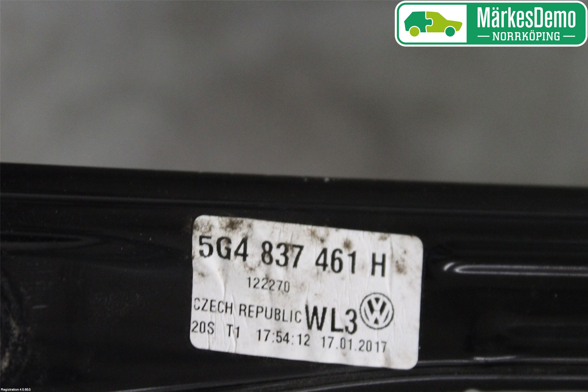Volkswagen VW GOLF / E-GOLF VII 13-20 Fönsterhiss El Kompl
