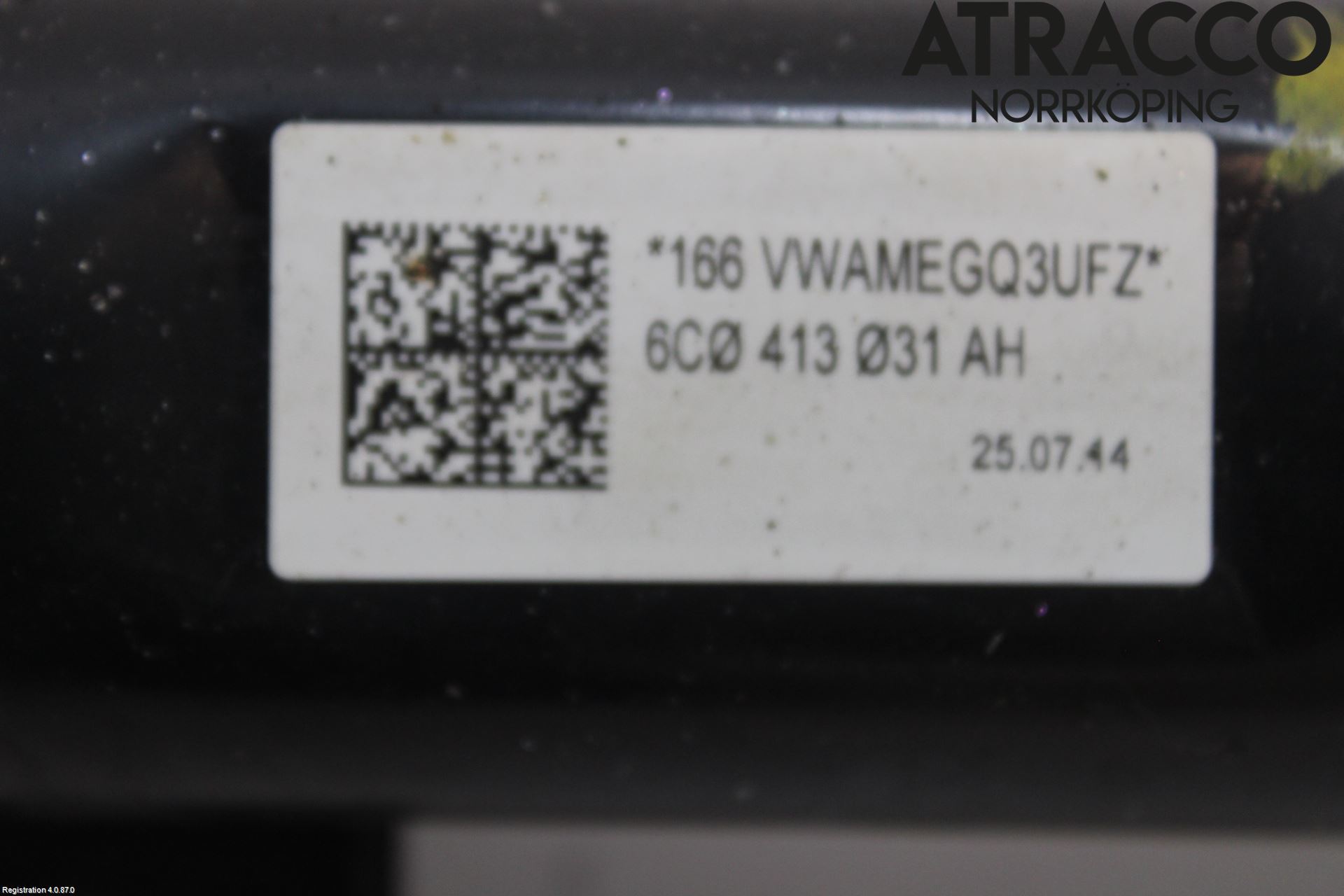 Volkswagen VW POLO 10-17 Fjäderben Fram Vänster