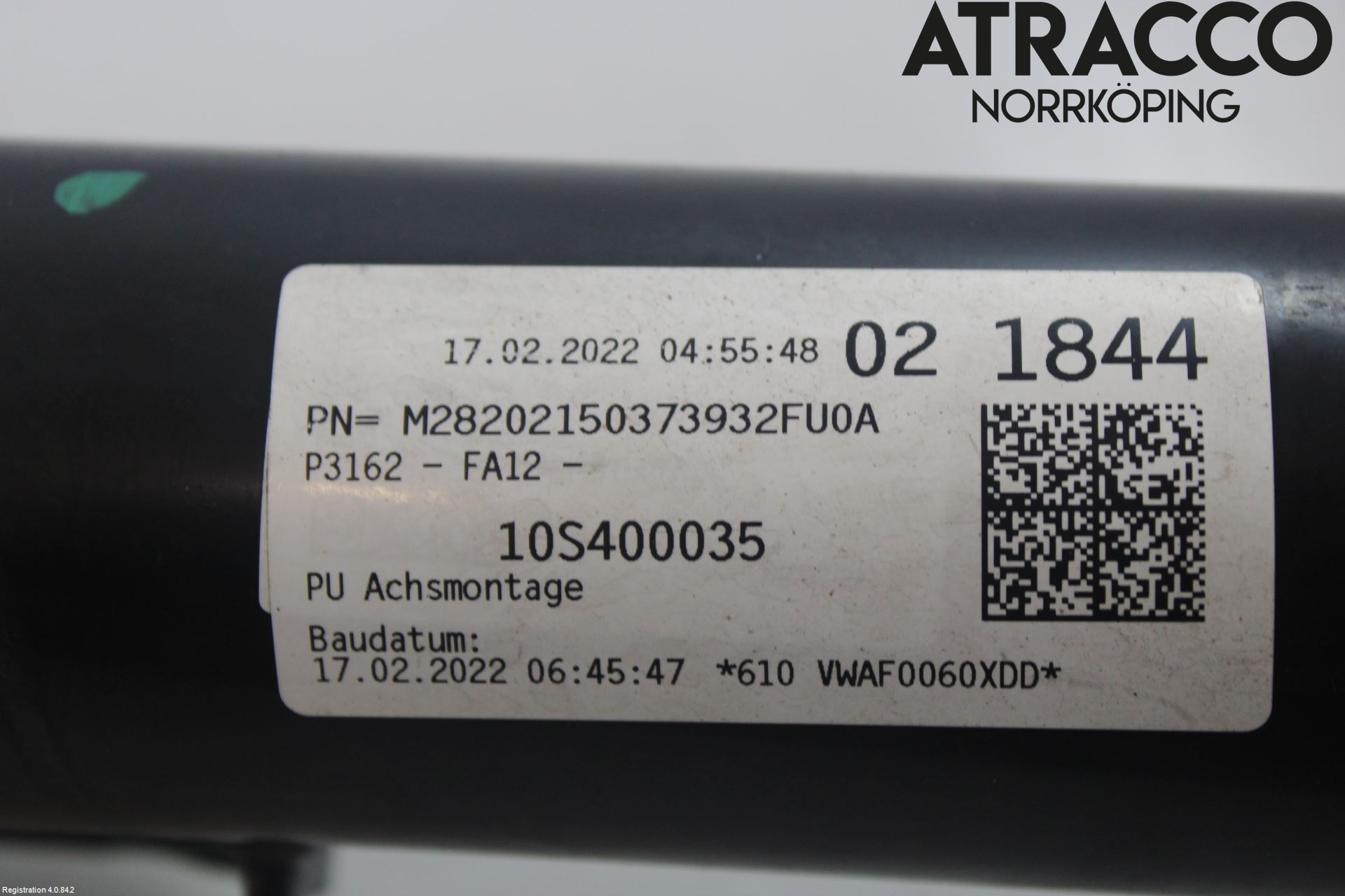 Cupra BORN 22- Fjäderben Fram Höger