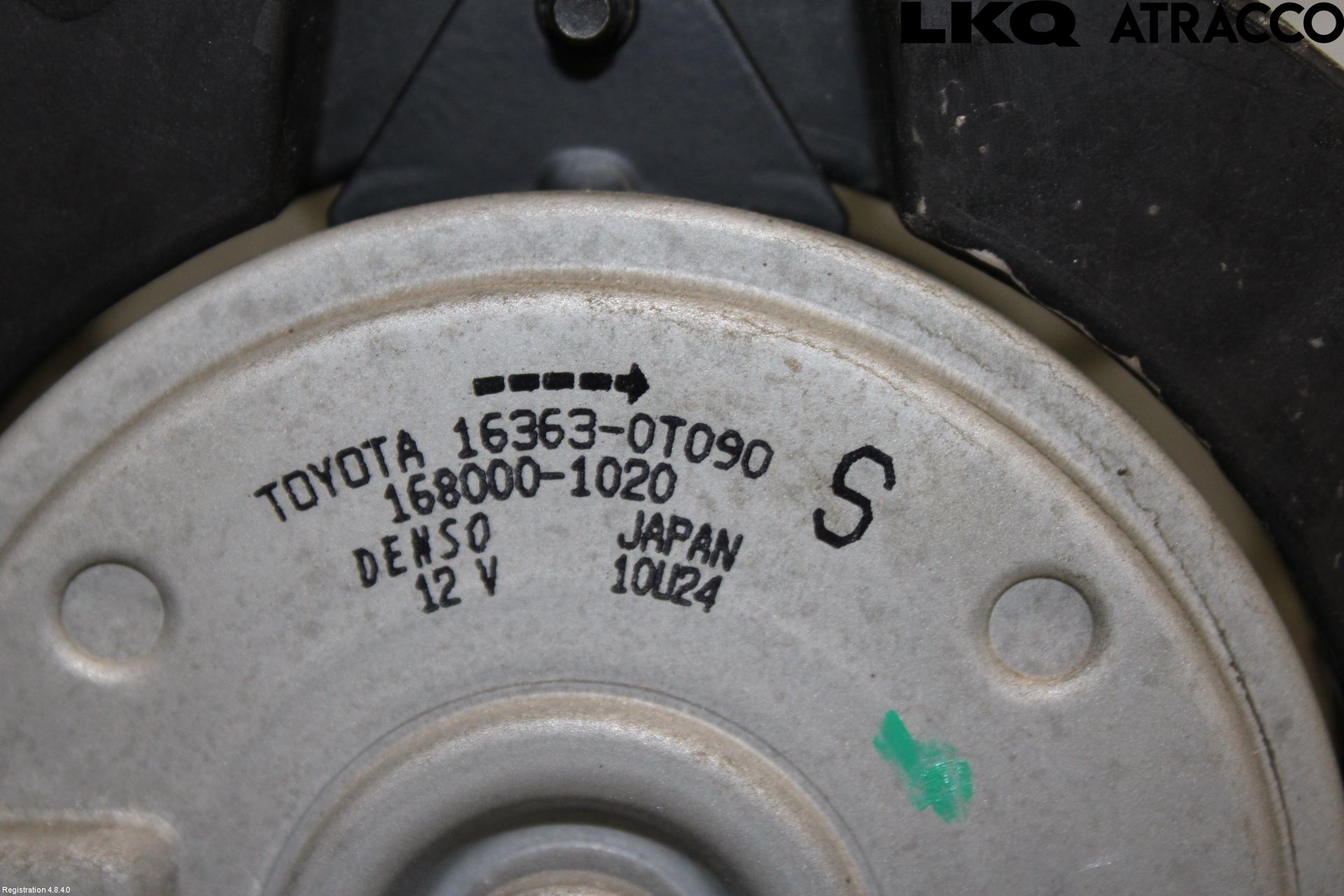 Toyota AURIS 13-19 Kylfläkt El