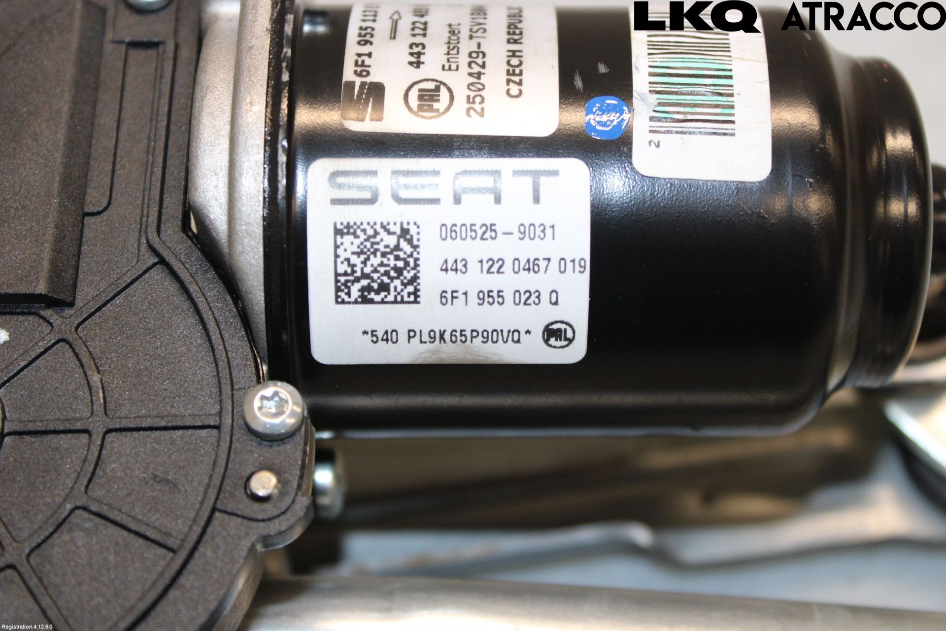 Seat ARONA Torkarmekanism Vindruta