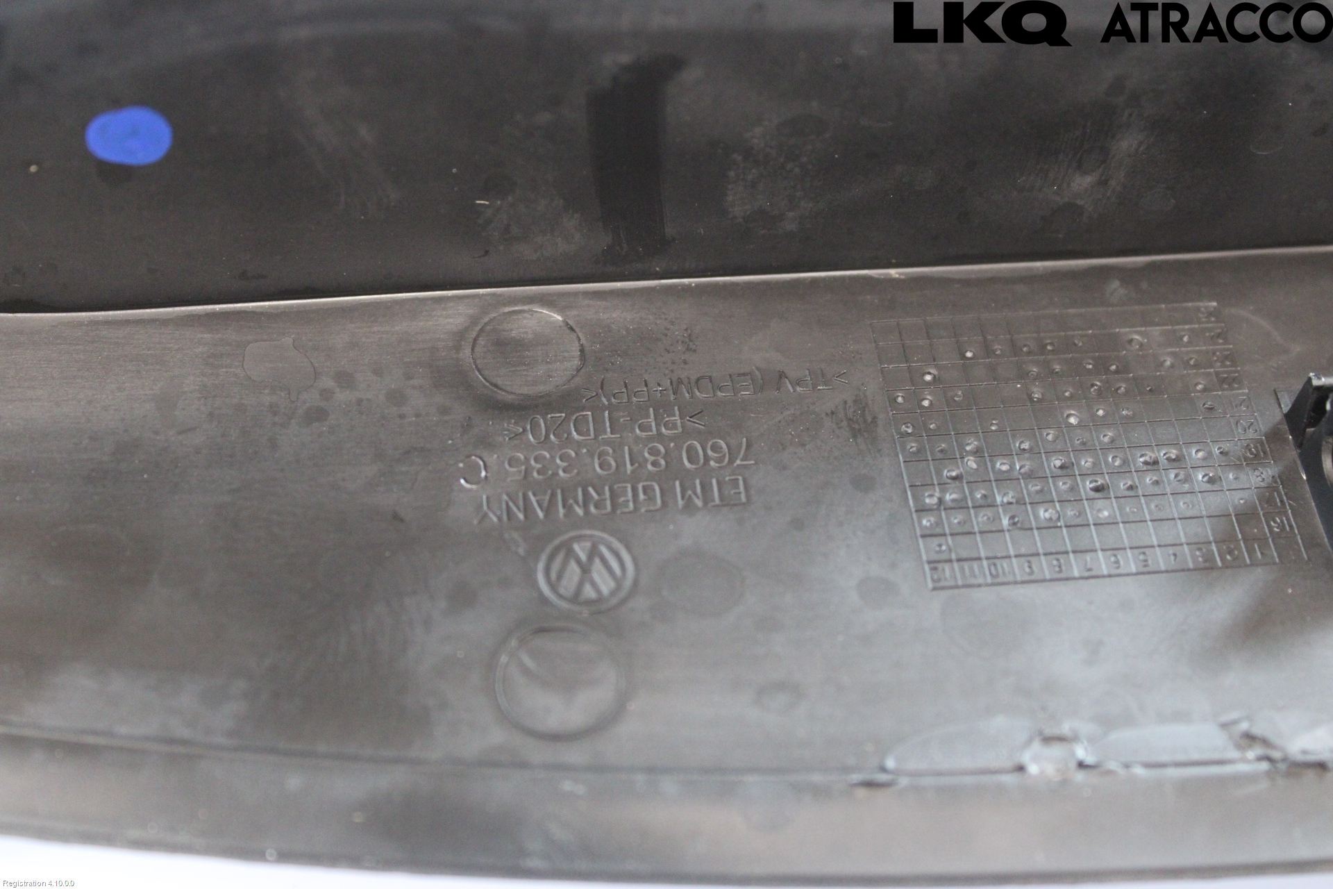 Volkswagen VW TOUAREG CR 18- Torpedplåt-Torpedplast