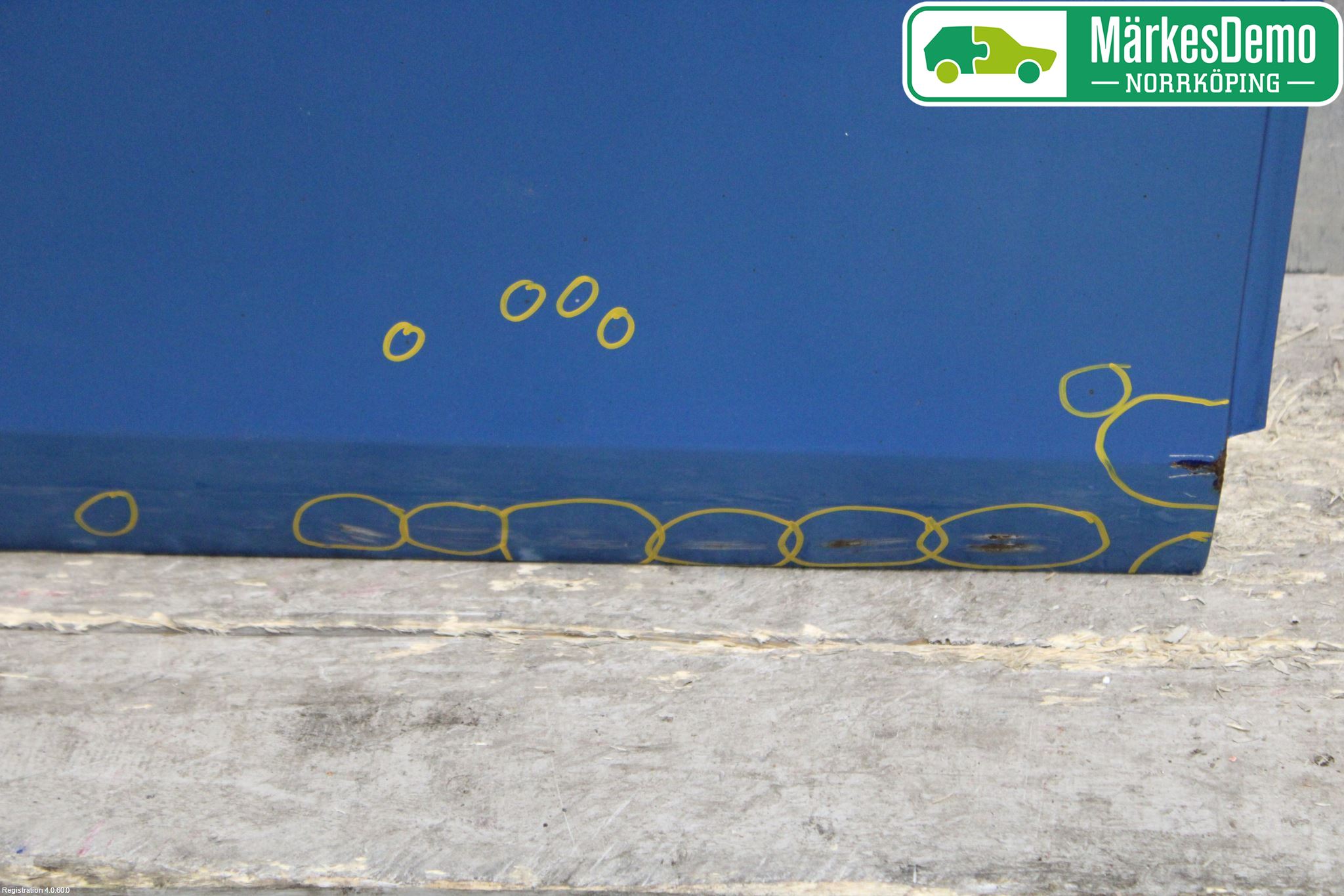 Skoda ROOMSTER Dörr Bak Höger