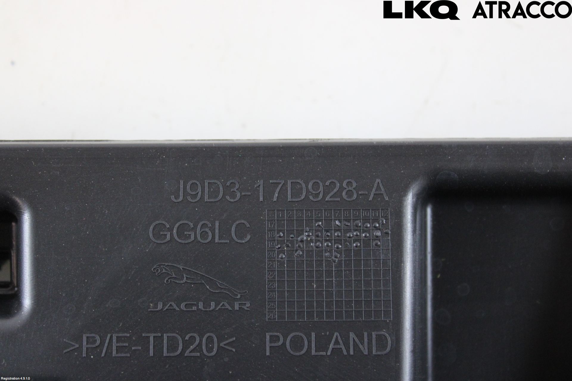 Jaguar I-PACE 18- Stötfångare Deformelement Bak