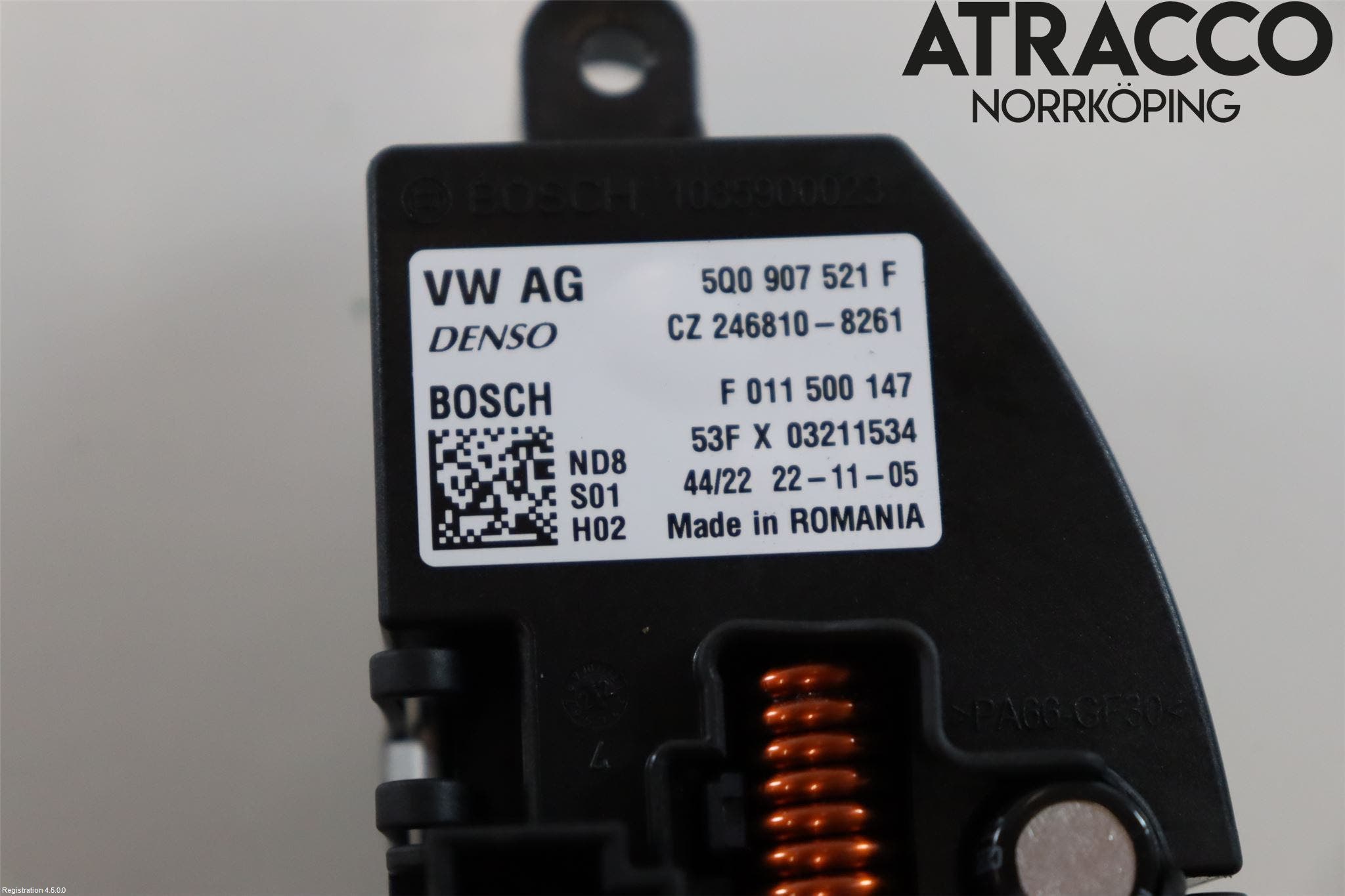 Seat ATECA 16->> Värmefläktsmotstånd