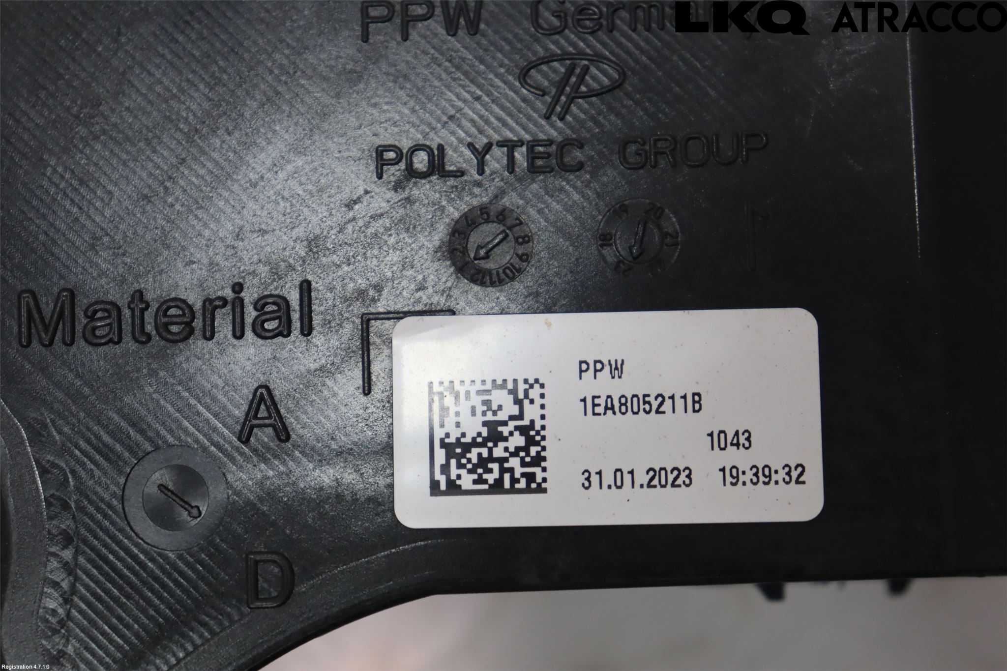 Audi Q4 E-TRON FZ 22- Växellådsfäste