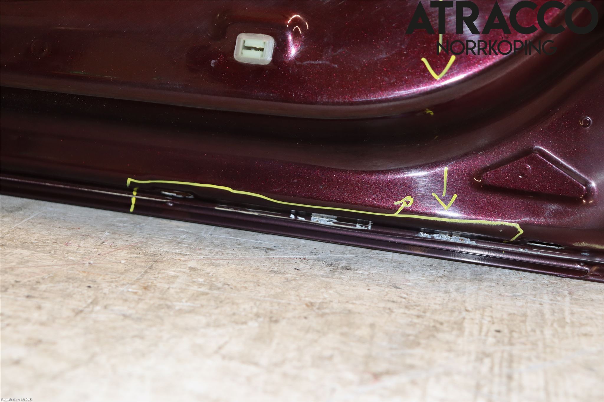 Skoda FABIA 07-14 Dörr Bak Vänster